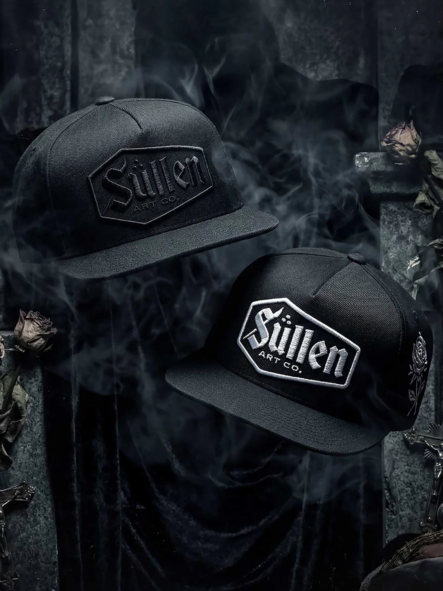 Sullen Men's Last Rites Snapback Hat by Sullen