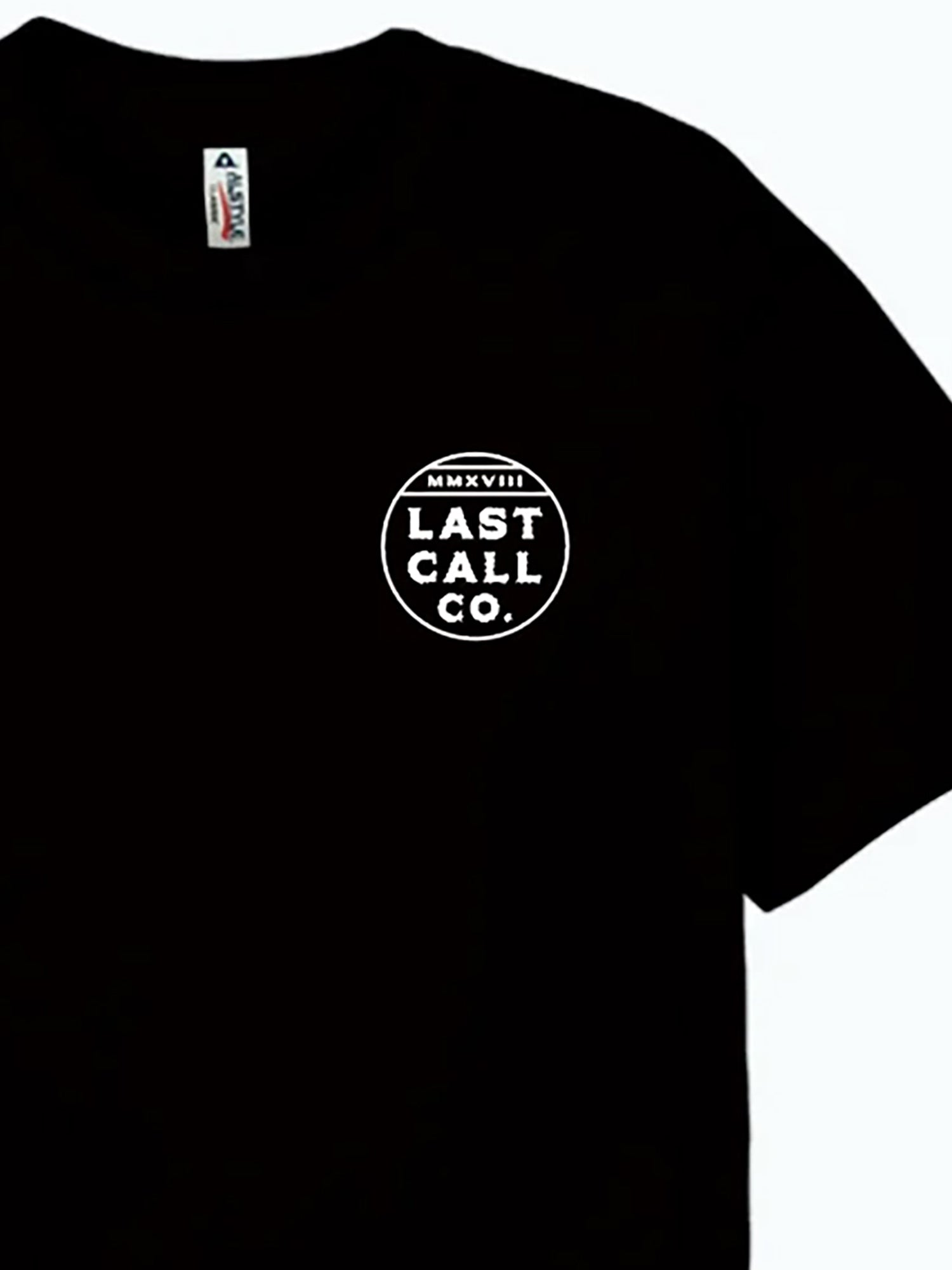 Last Call Co Men's Lil Help Graphic T-shirt - Black