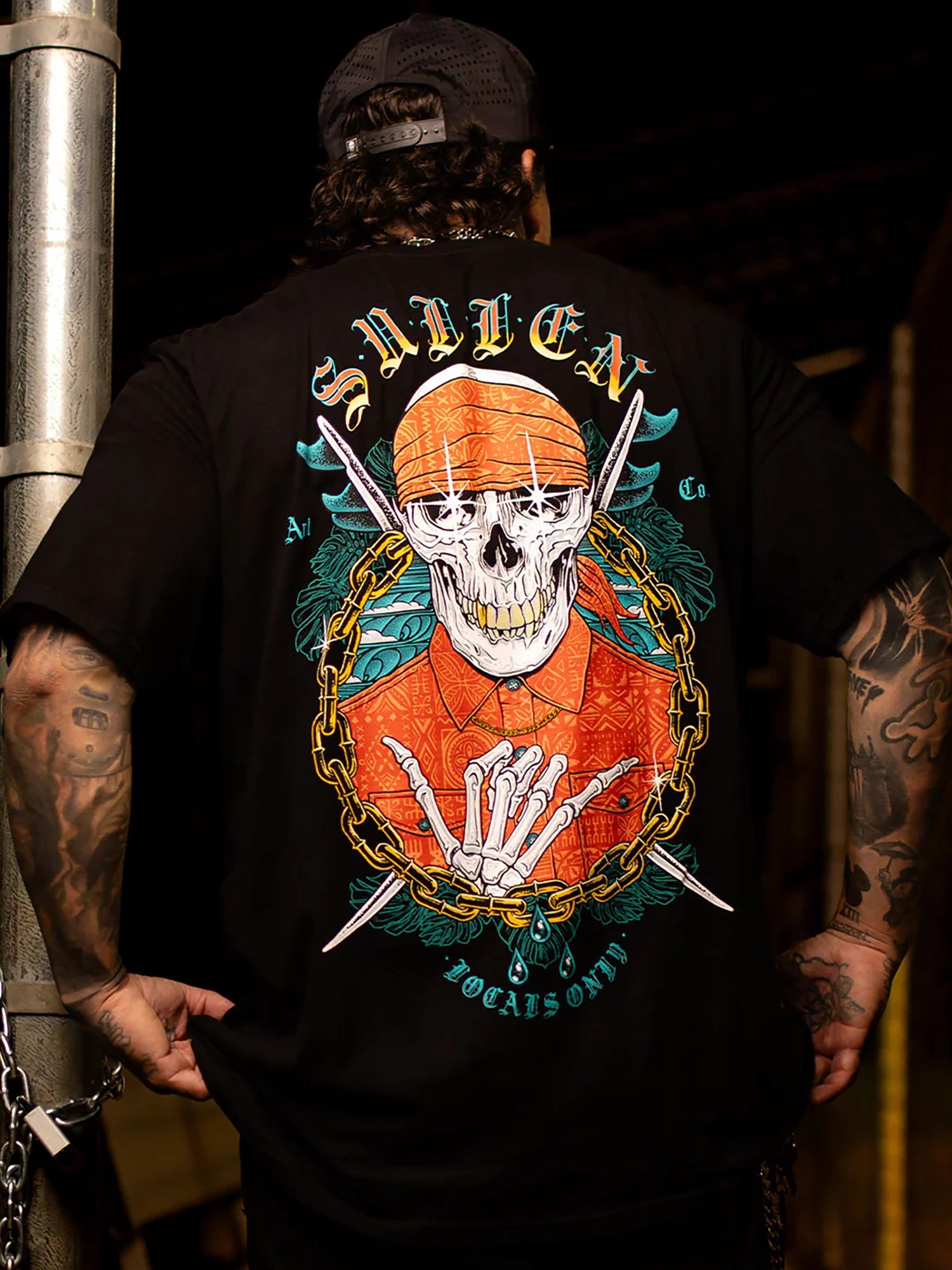 Sullen Men's Locals Premium T-shirt - Jet Black by Sullen