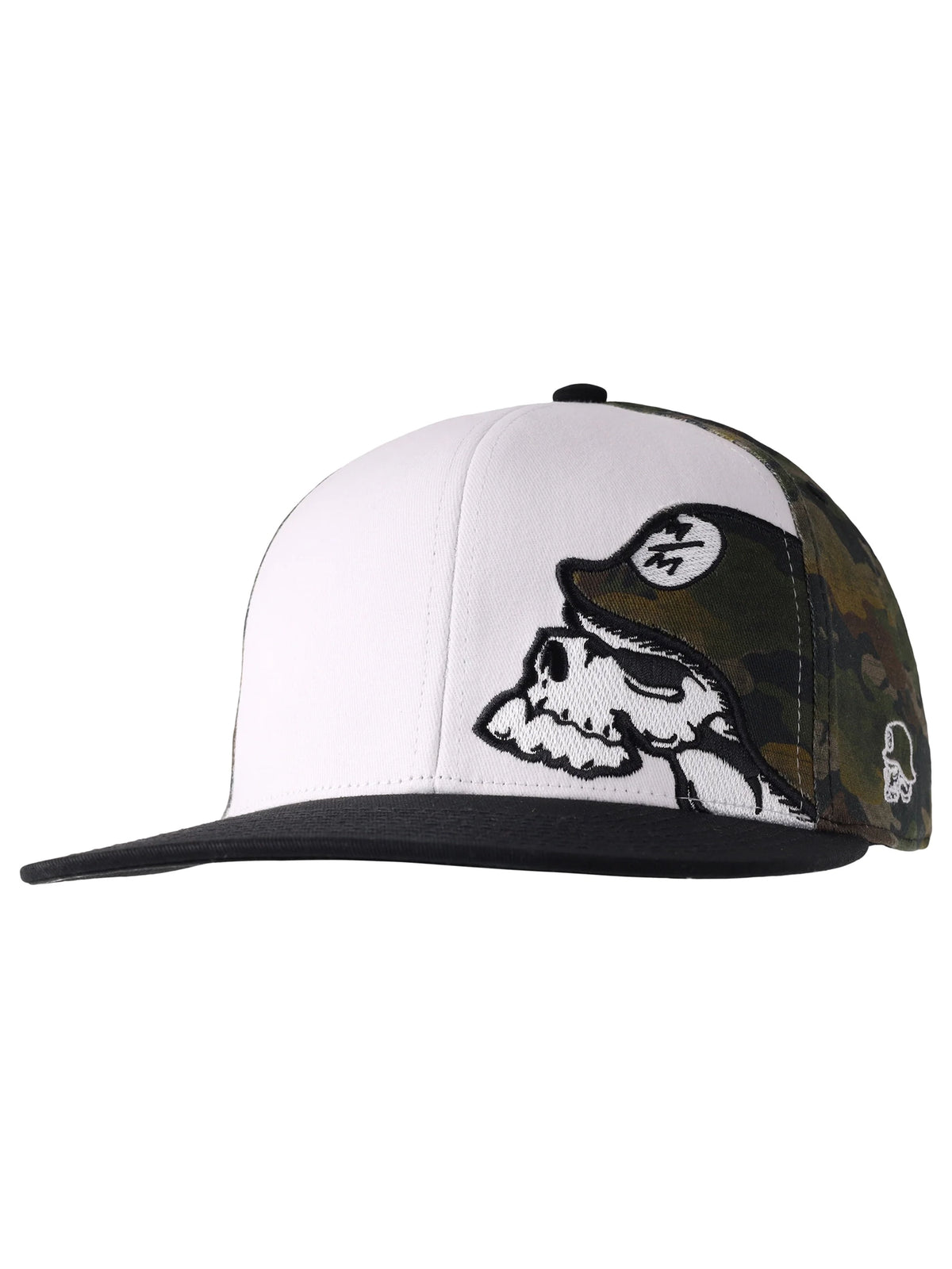 Metal Mulisha Lookout 3 Camo Flex Hat angled product view