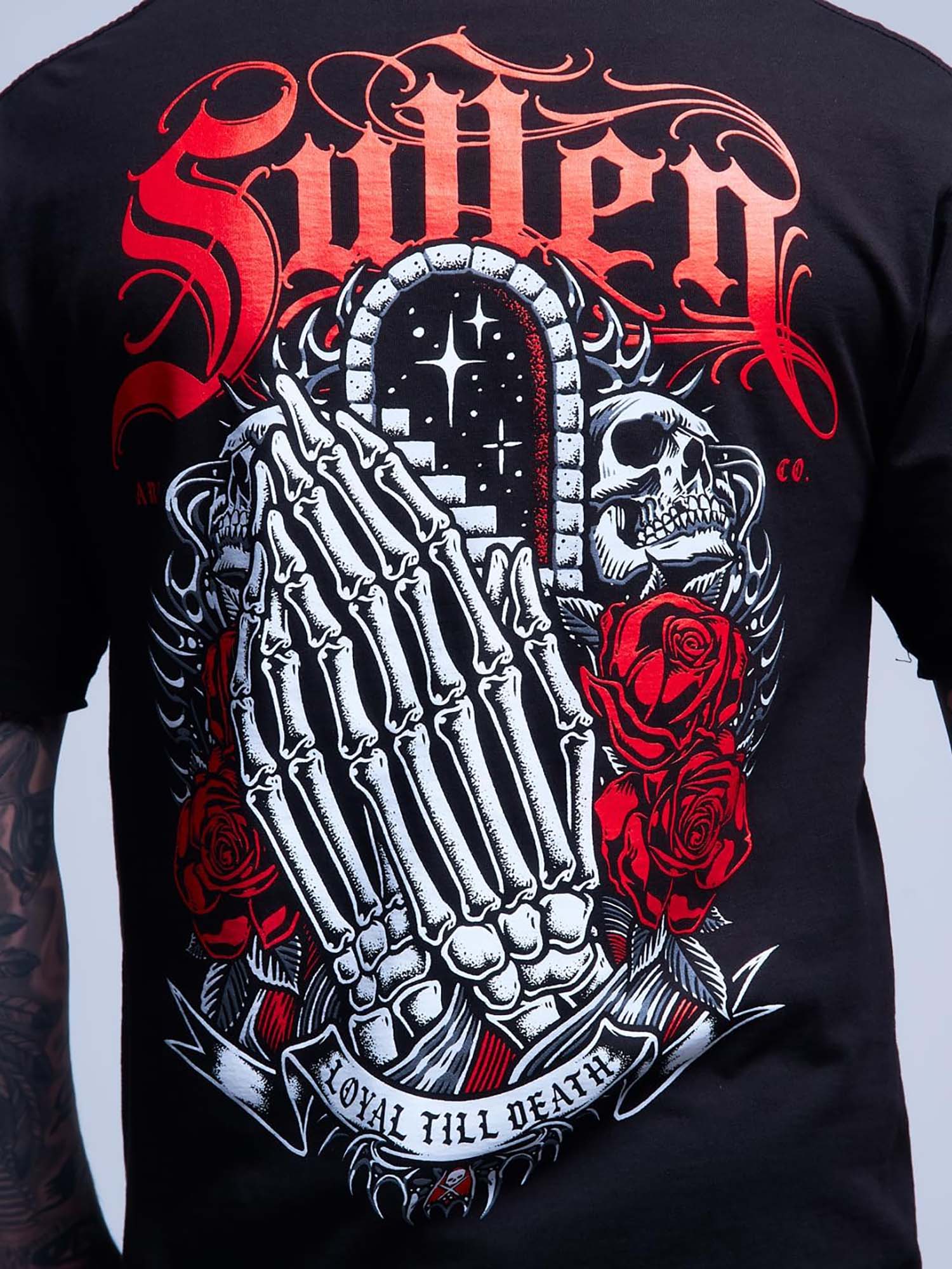 Sullen Men's Loyal Till Death Graphic Tee - Black by Sullen