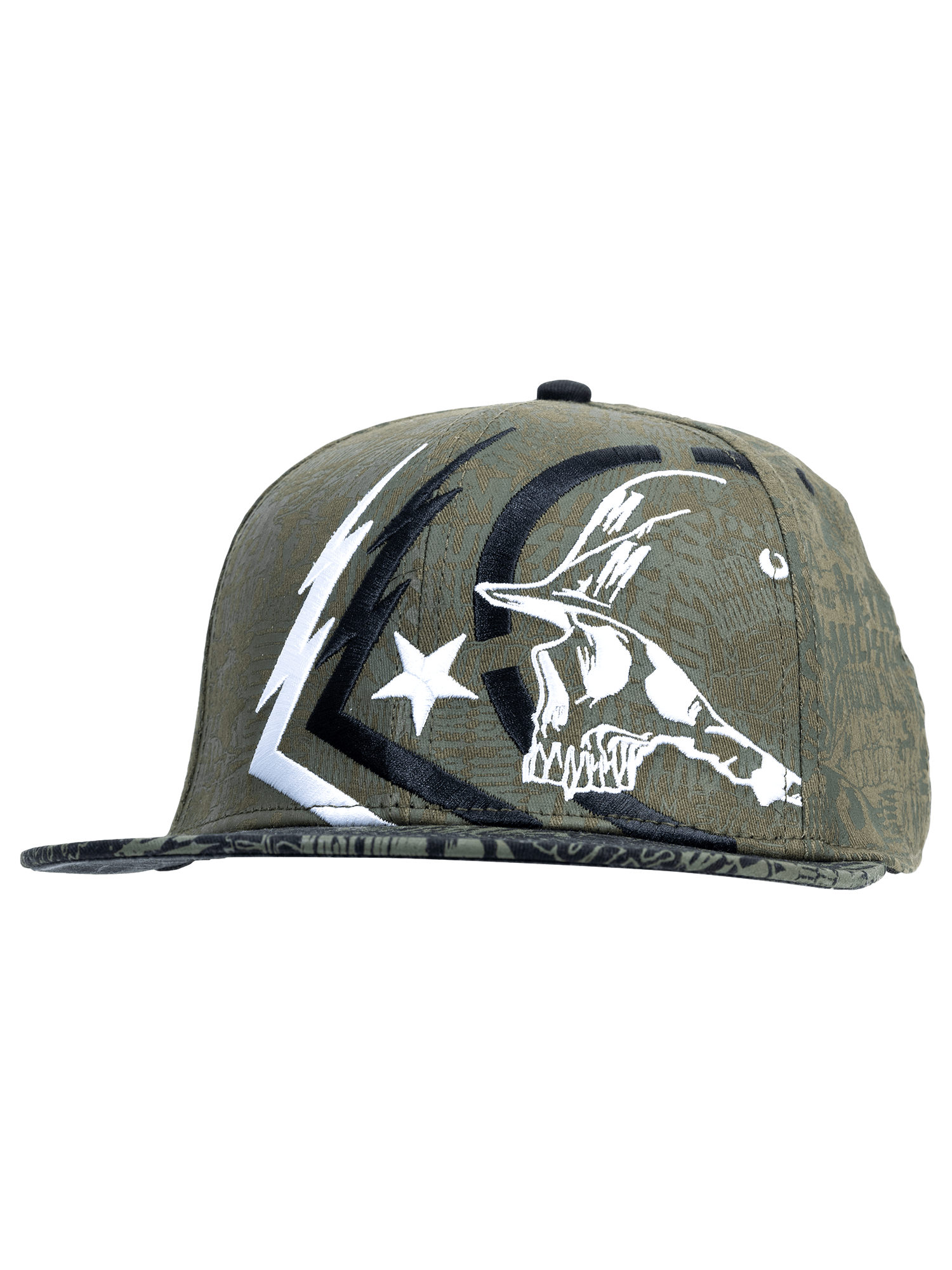 Metal Mulisha Men's Ghost 3 Flex Hat by Metal Mulisha