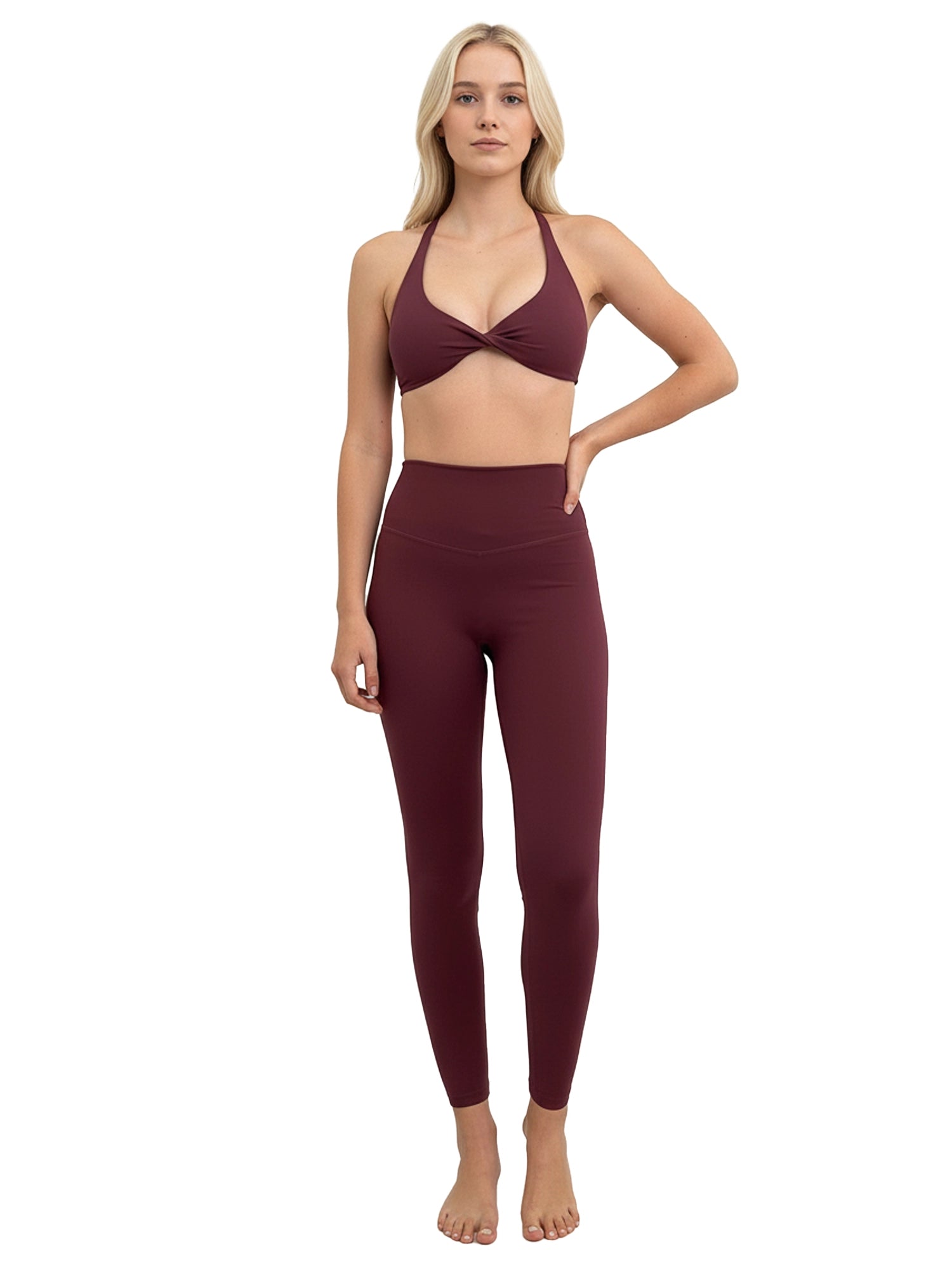 Vulcinity Athletic Apparel Women's Merlot OG Sports Bra