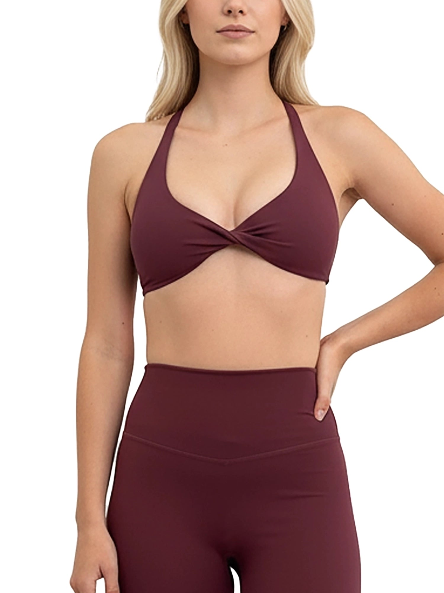 Vulcinity Athletic Apparel Women's Merlot OG Sports Bra