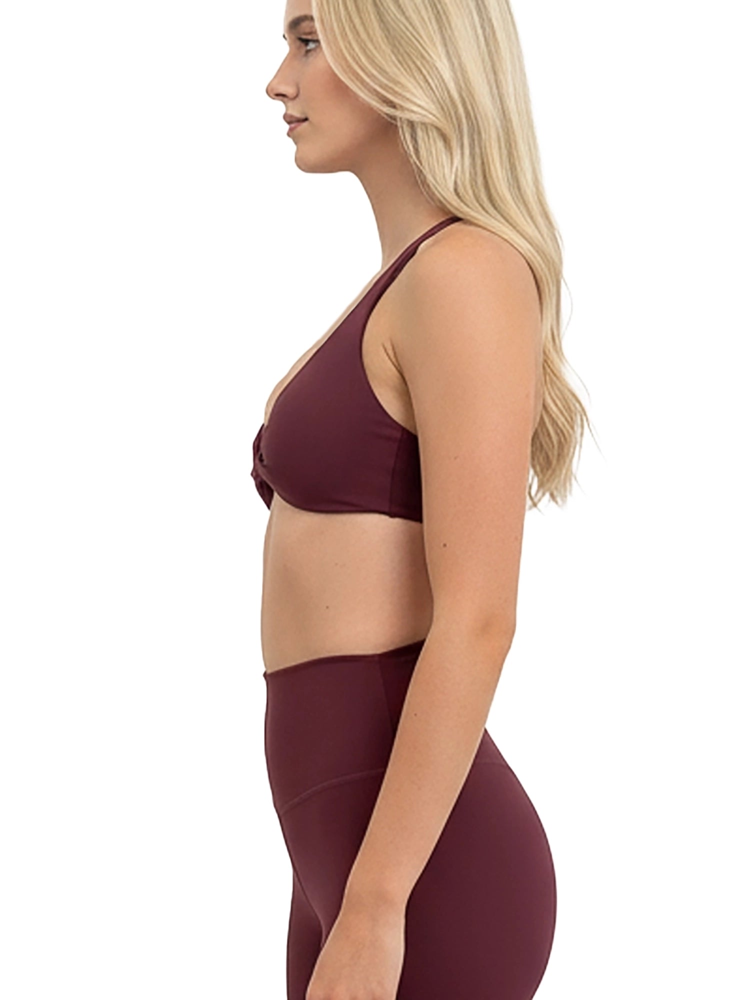 Vulcinity Athletic Apparel Women's Merlot OG Sports Bra