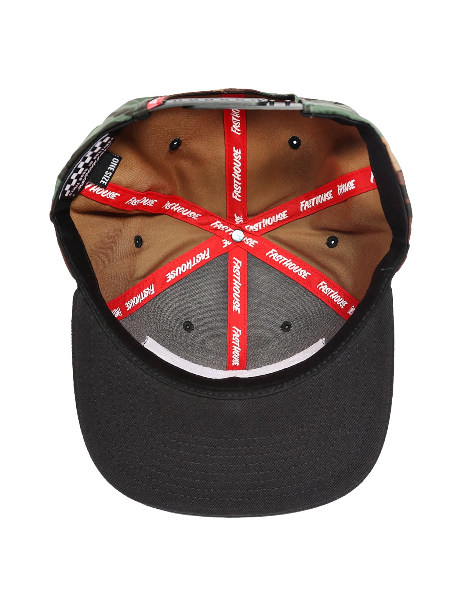 Fasthouse Men's Mixin Gas Snapback Hat