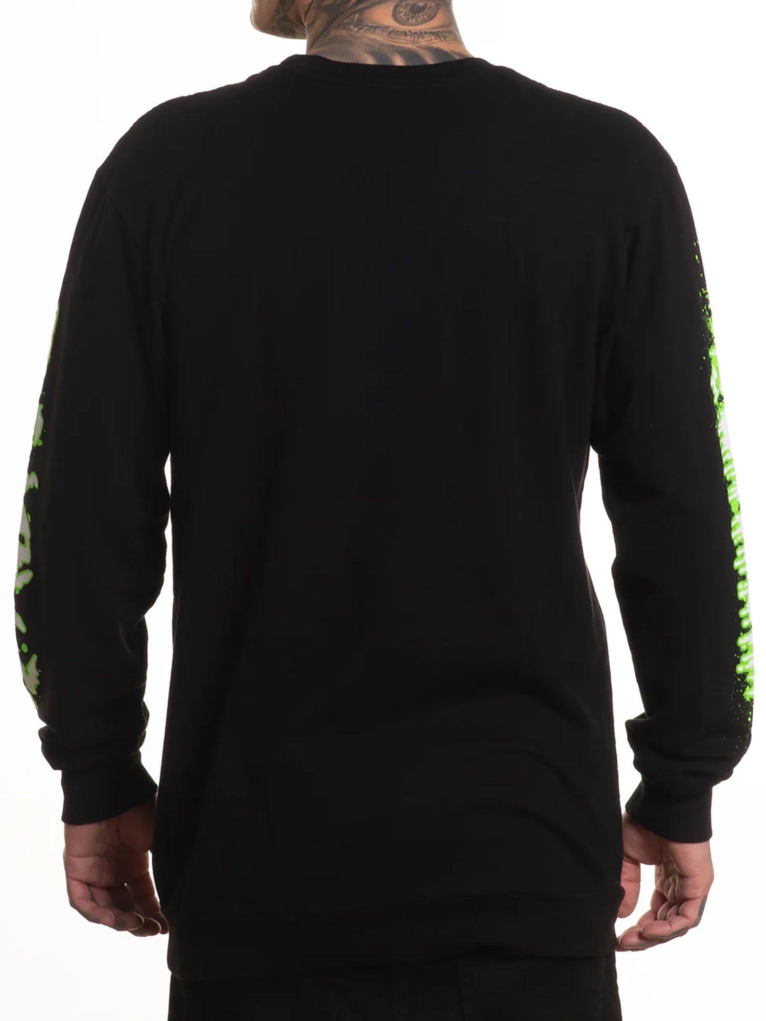 Sullen Men's Never Late Long Sleeve French Terry Glow in the Dark Premium T-shirt