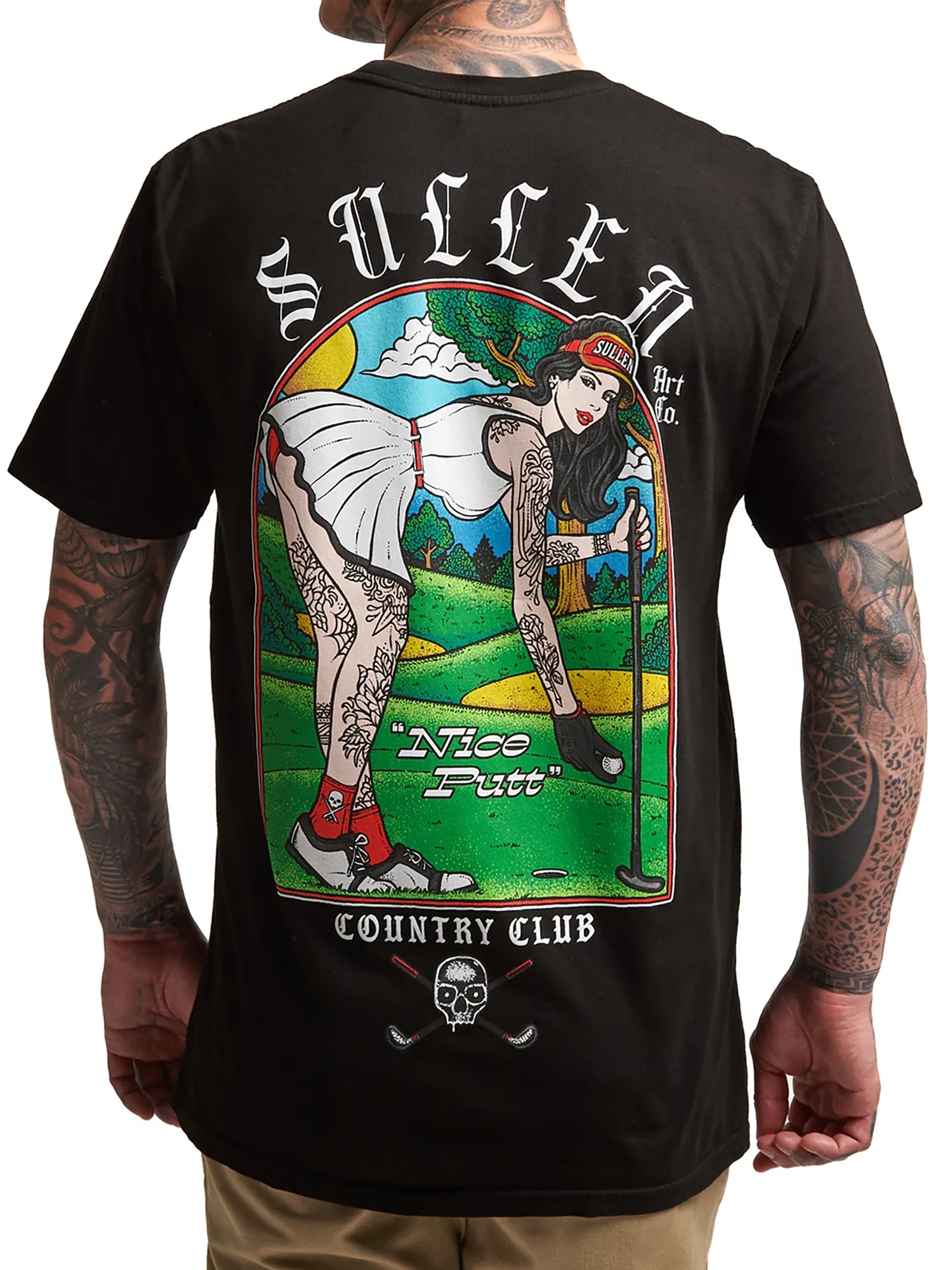 Sullen Men's Nice Putt Premium Graphic T-shirt