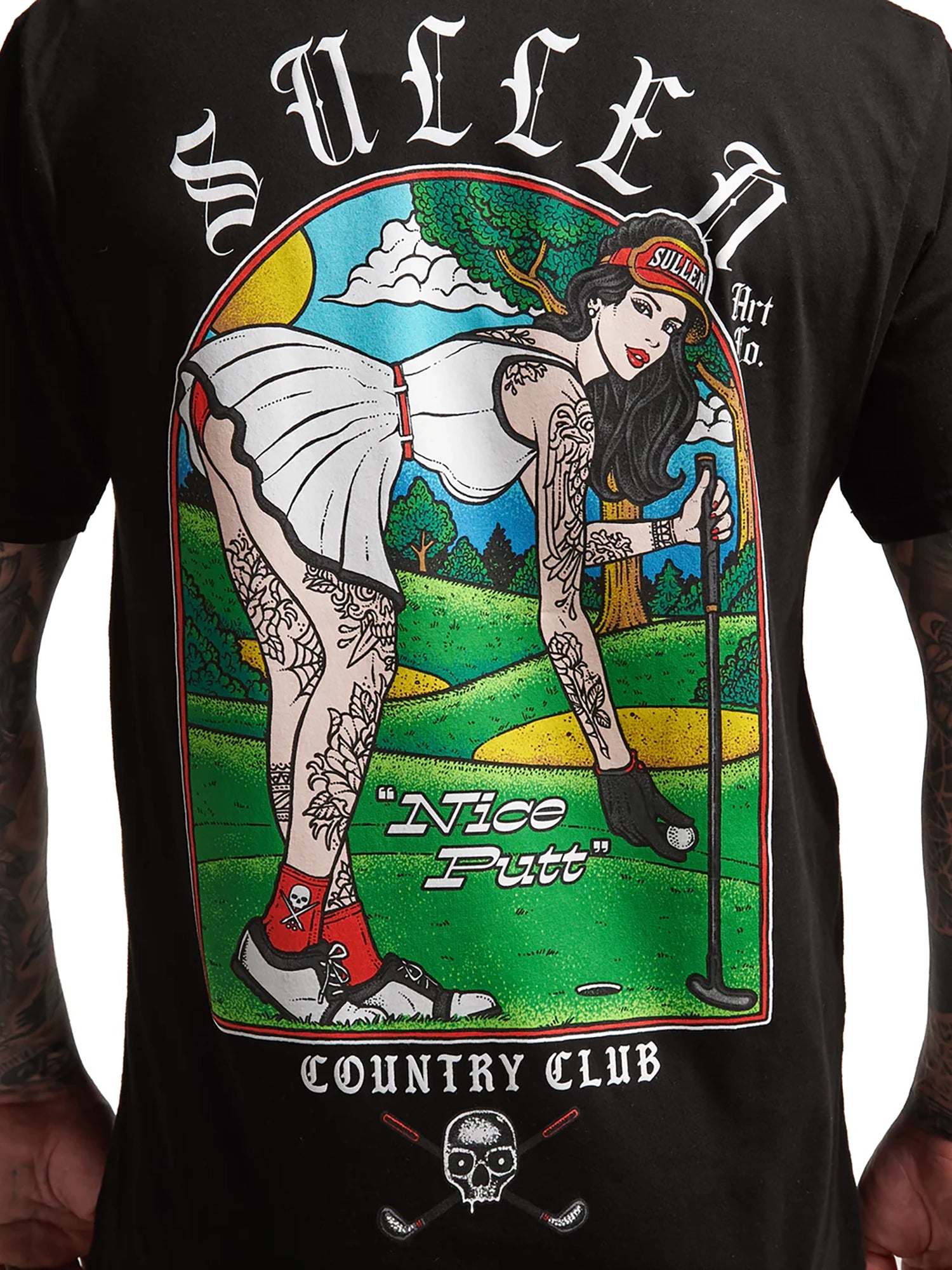 Sullen Men's Nice Putt Premium Graphic T-shirt