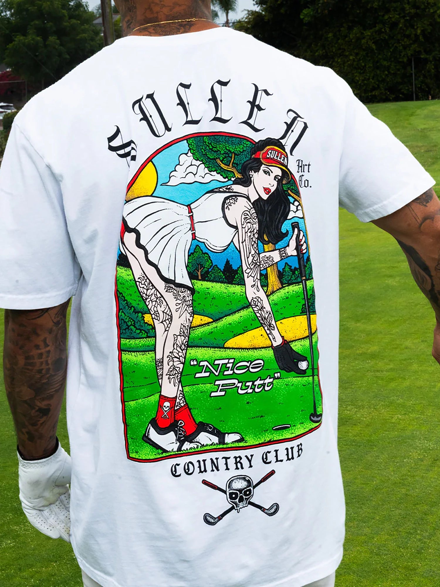 Sullen Men's Nice Putt Premium Graphic T-shirt