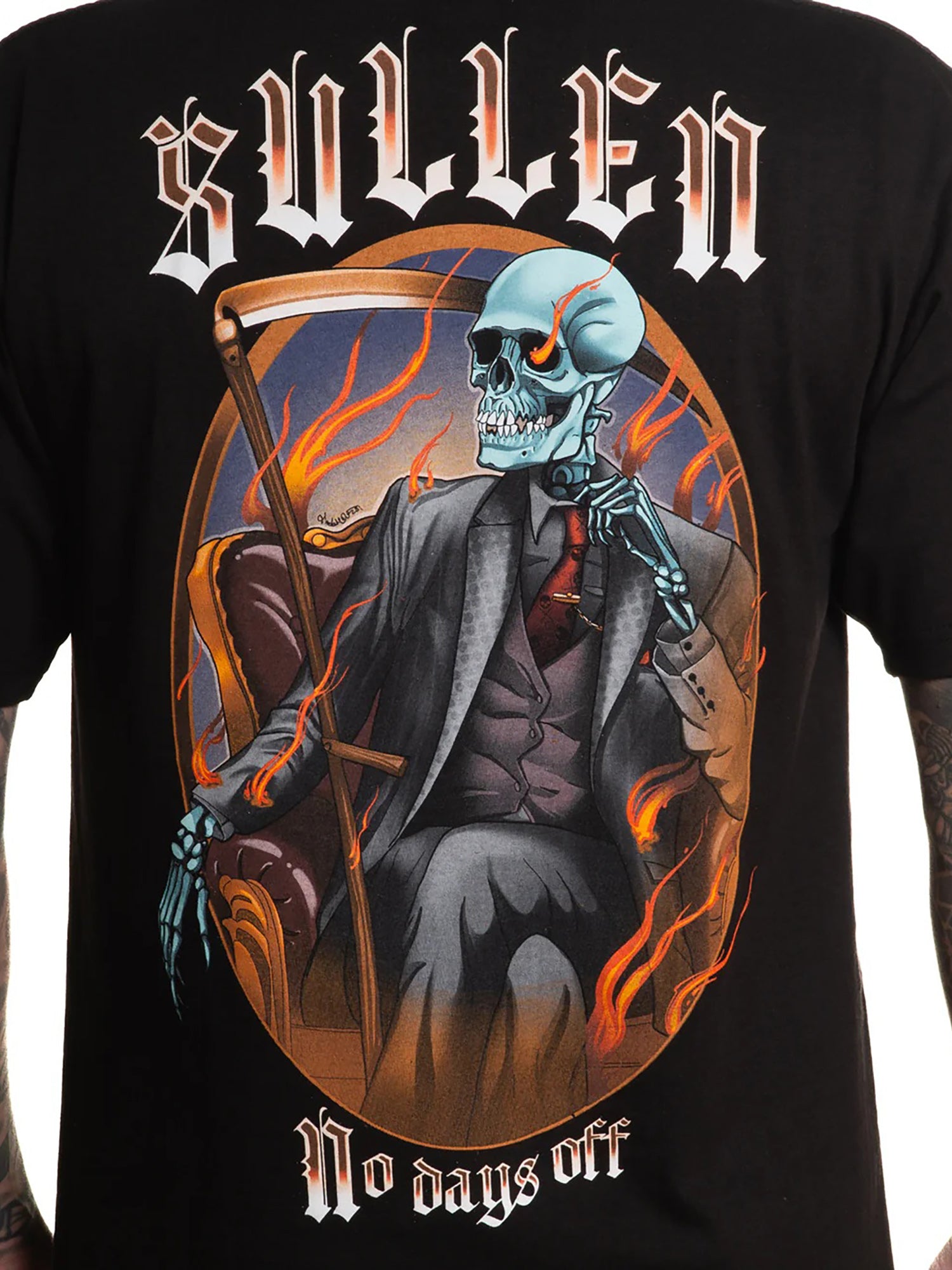 Sullen Men's No Days Off Standard T-shirt
