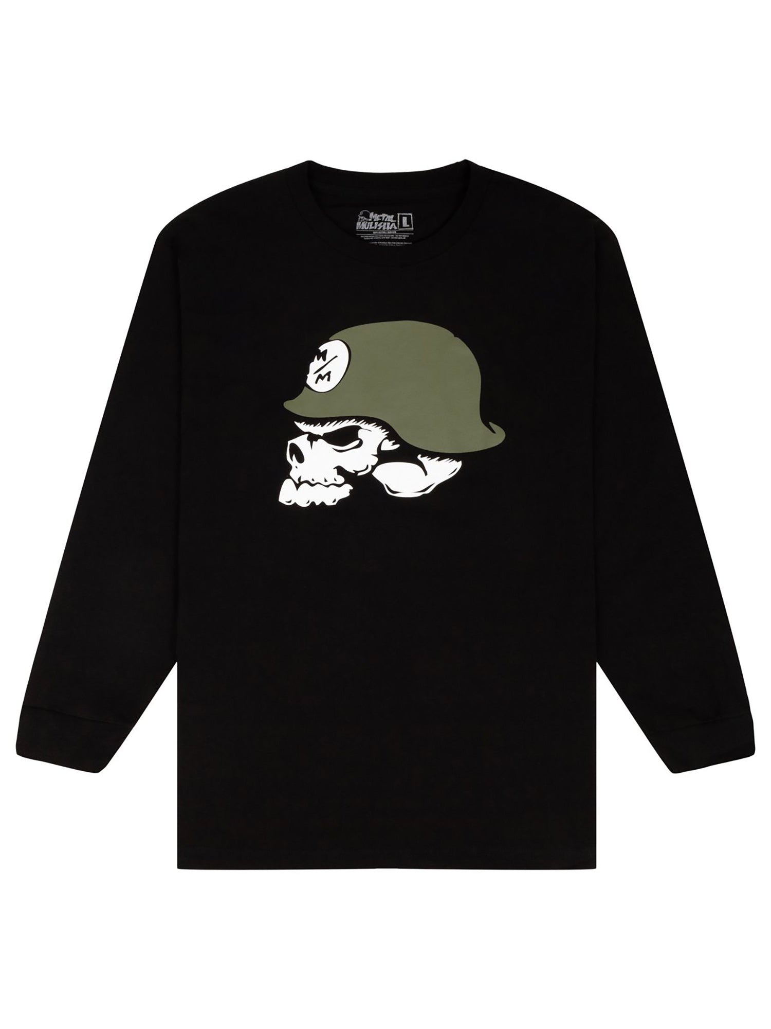 Metal Mulisha Men's OG Helmet Long Sleeve T-shirt
