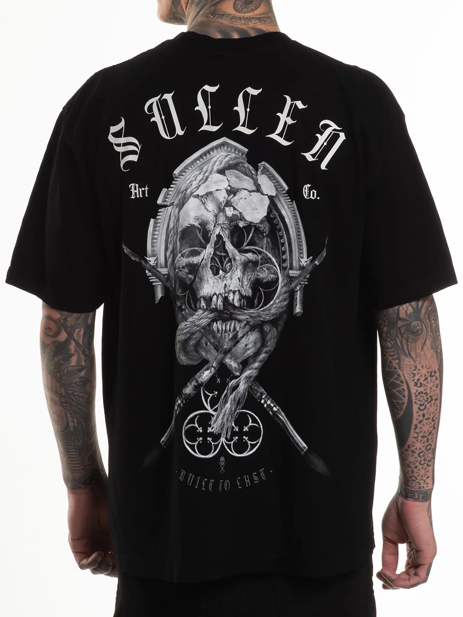Sullen Men's Oculus Badge One Ton Graphic T-shirt - Jet Black