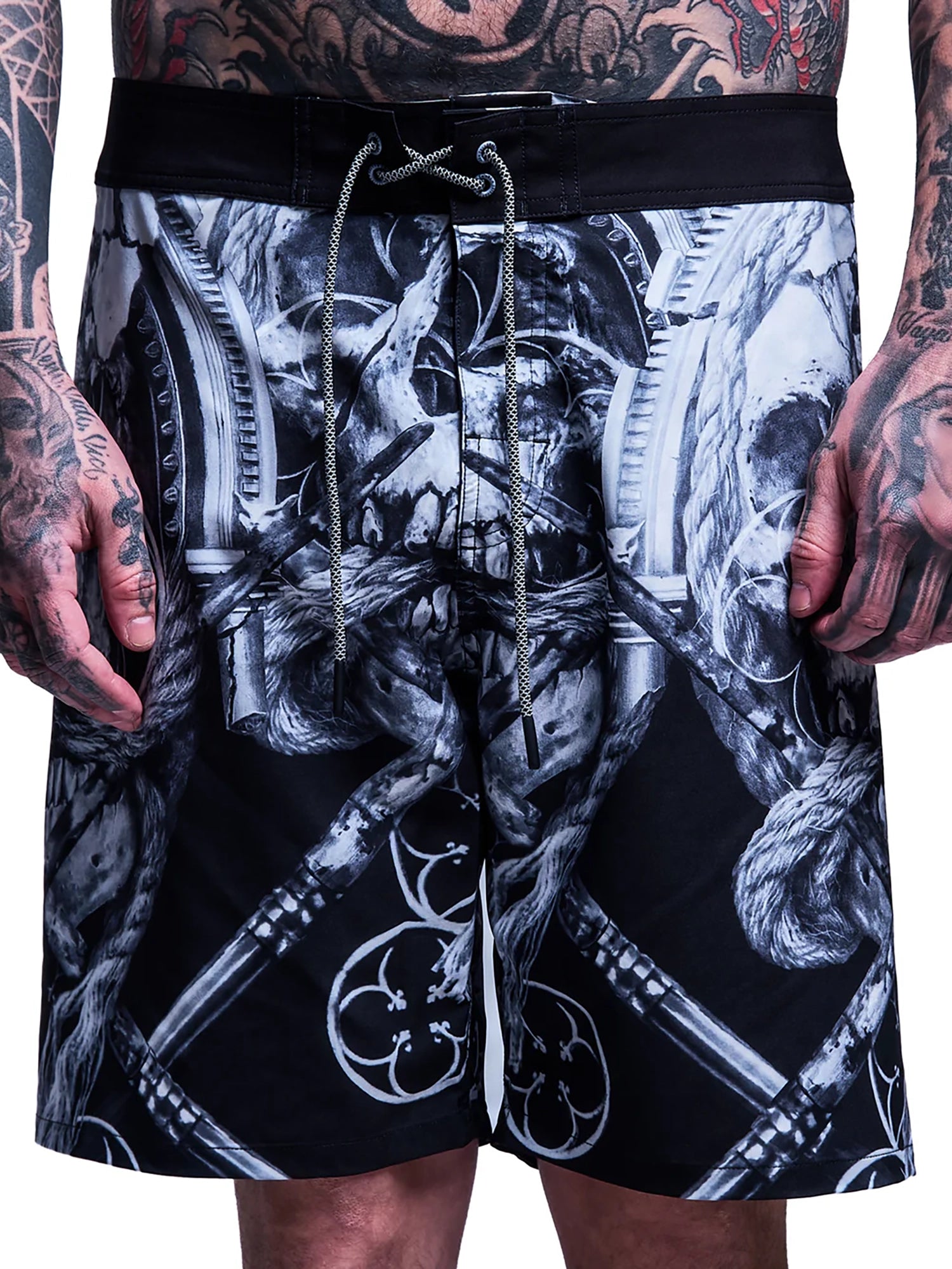 Sullen Men's Oculus Boardshorts - Black by Sullen