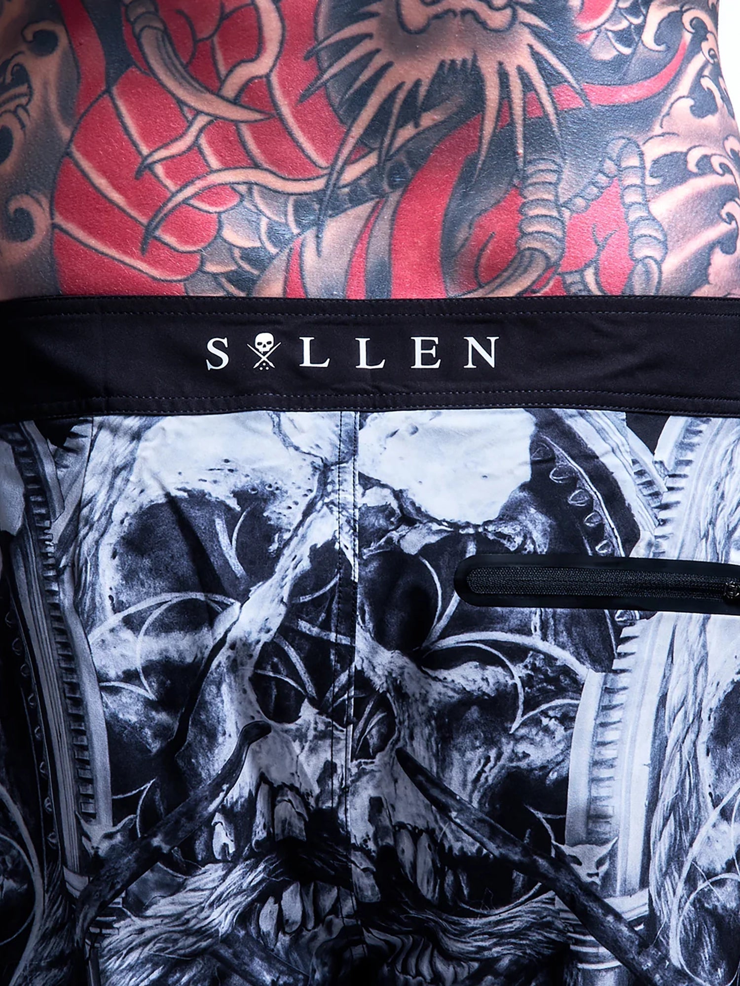 Sullen Men's Oculus Boardshorts - Black by Sullen