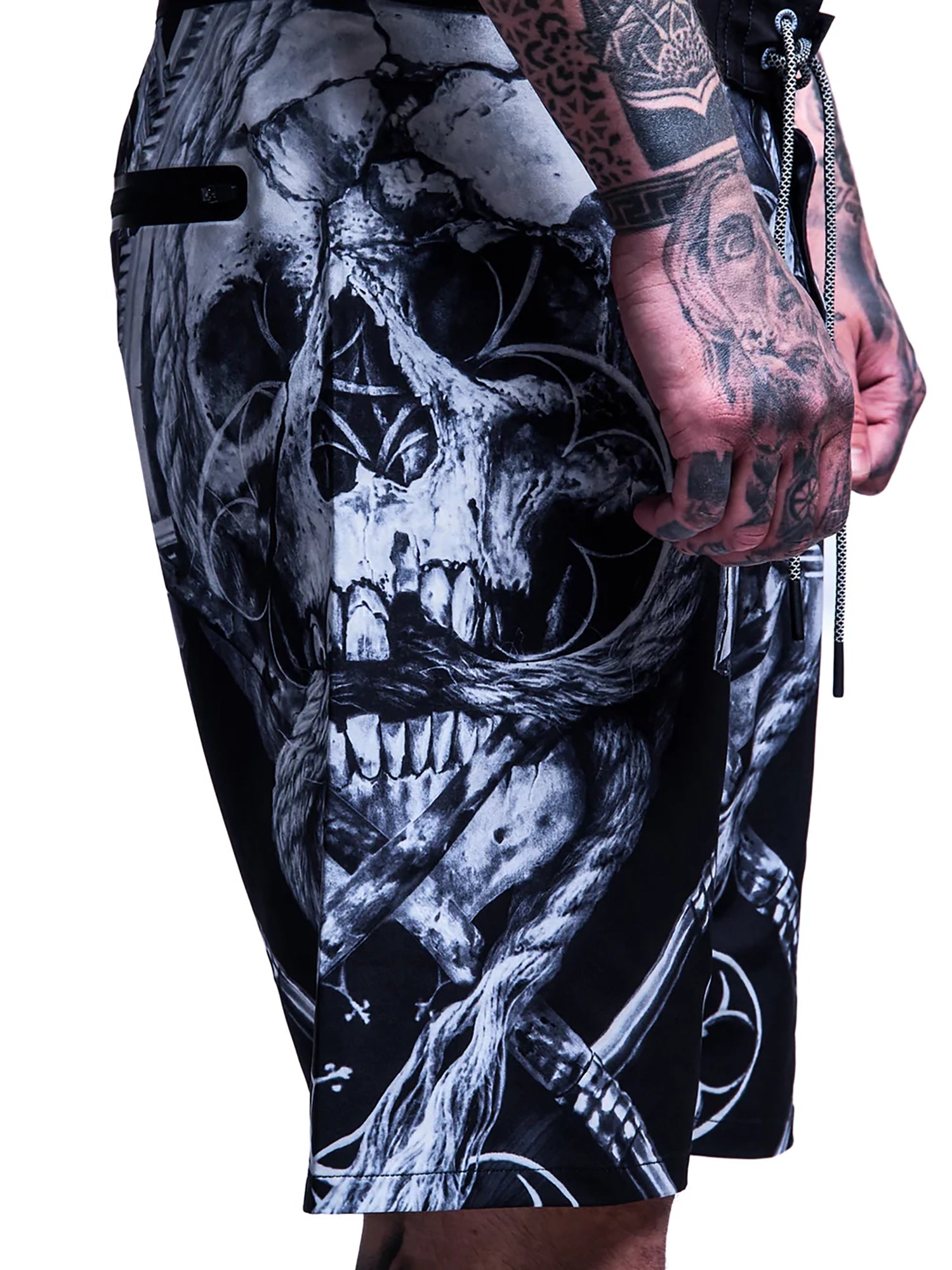Sullen Men's Oculus Boardshorts - Black by Sullen