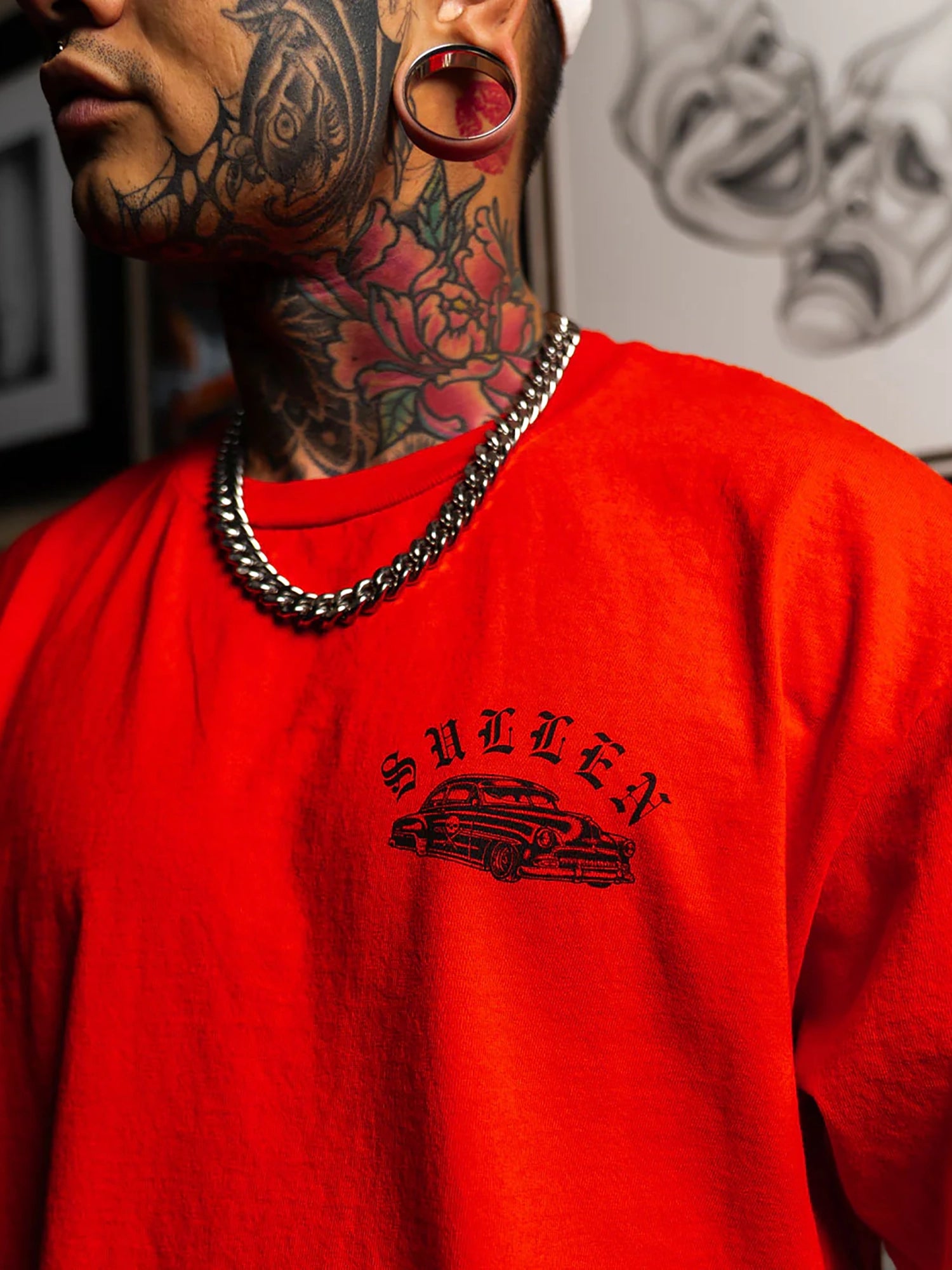 Sullen Men's Old School One Ton Relaxed Fit T-shirt