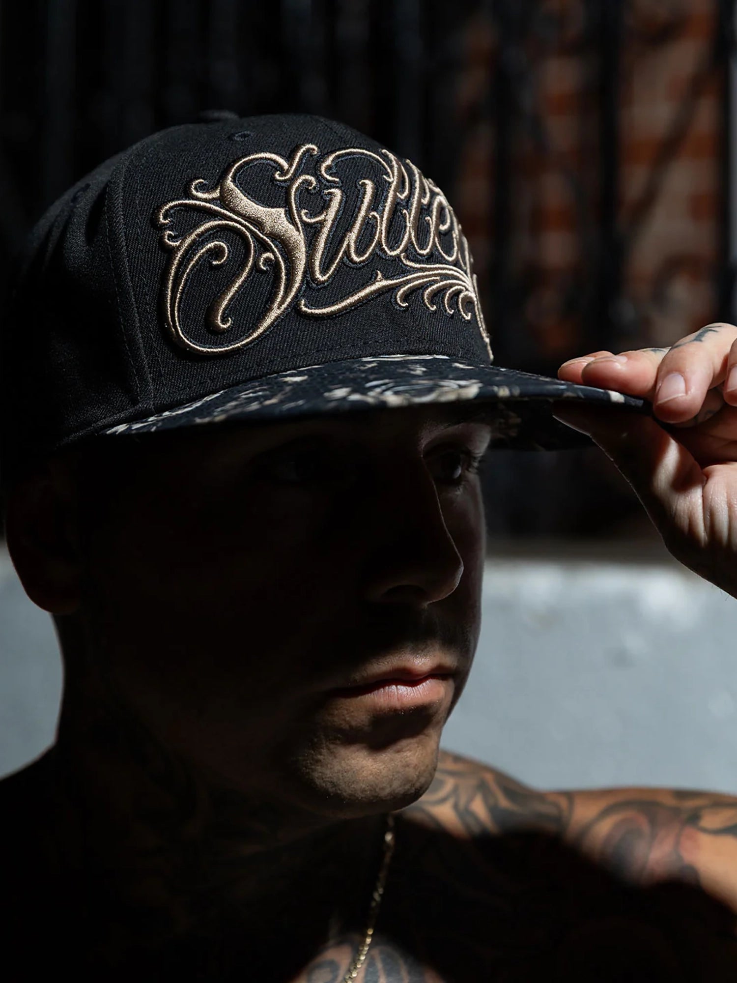 Sullen Men's Pena Snapback Hat - Black by Sullen
