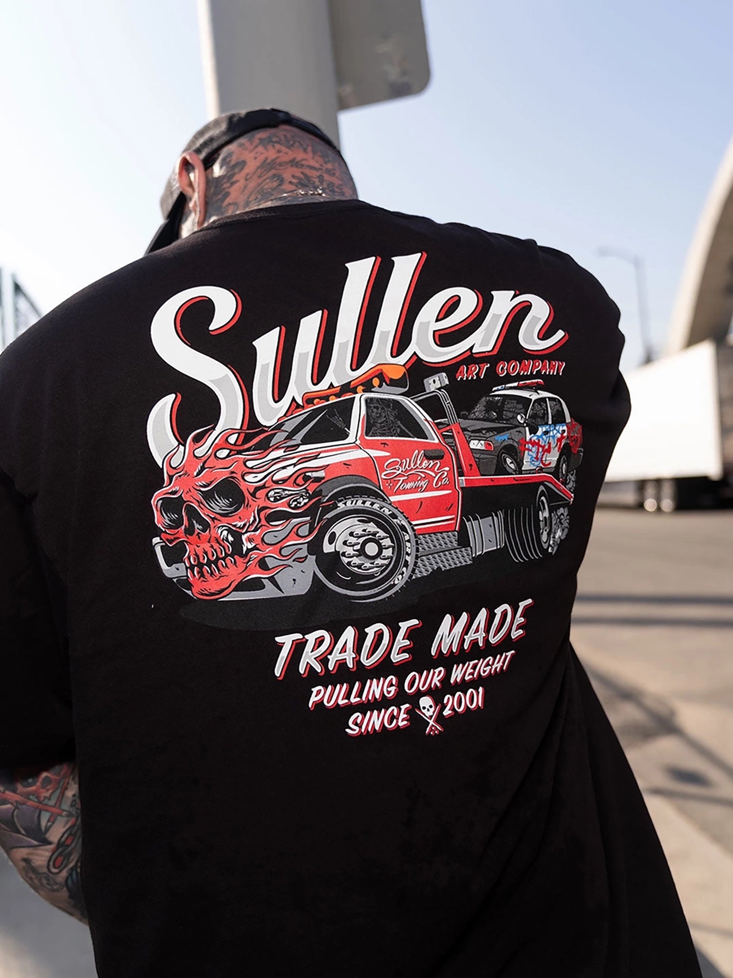 Sullen Men's Pulling Weight Standard T-shirt by Sullen