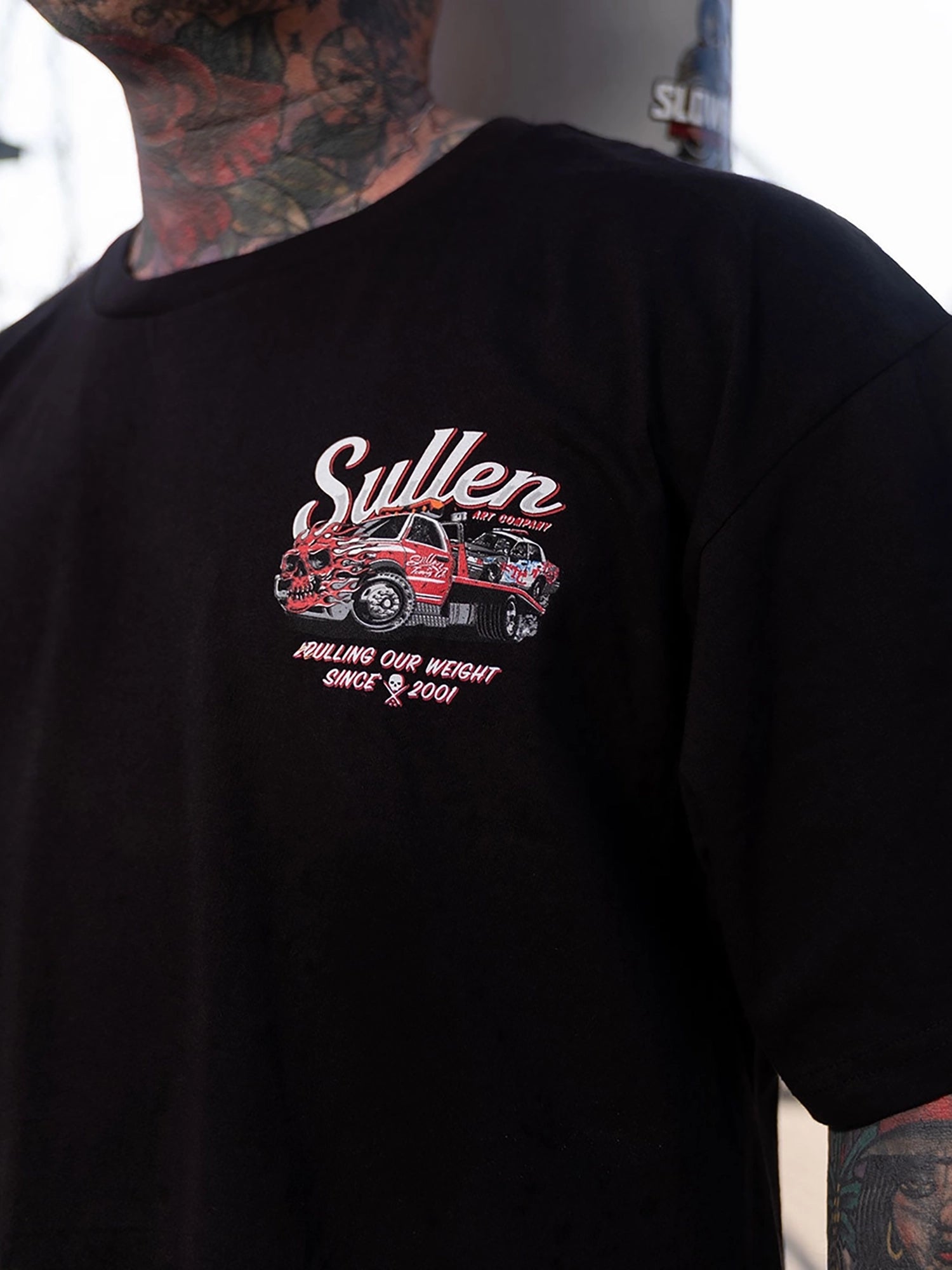 Sullen Men's Pulling Weight Standard T-shirt by Sullen