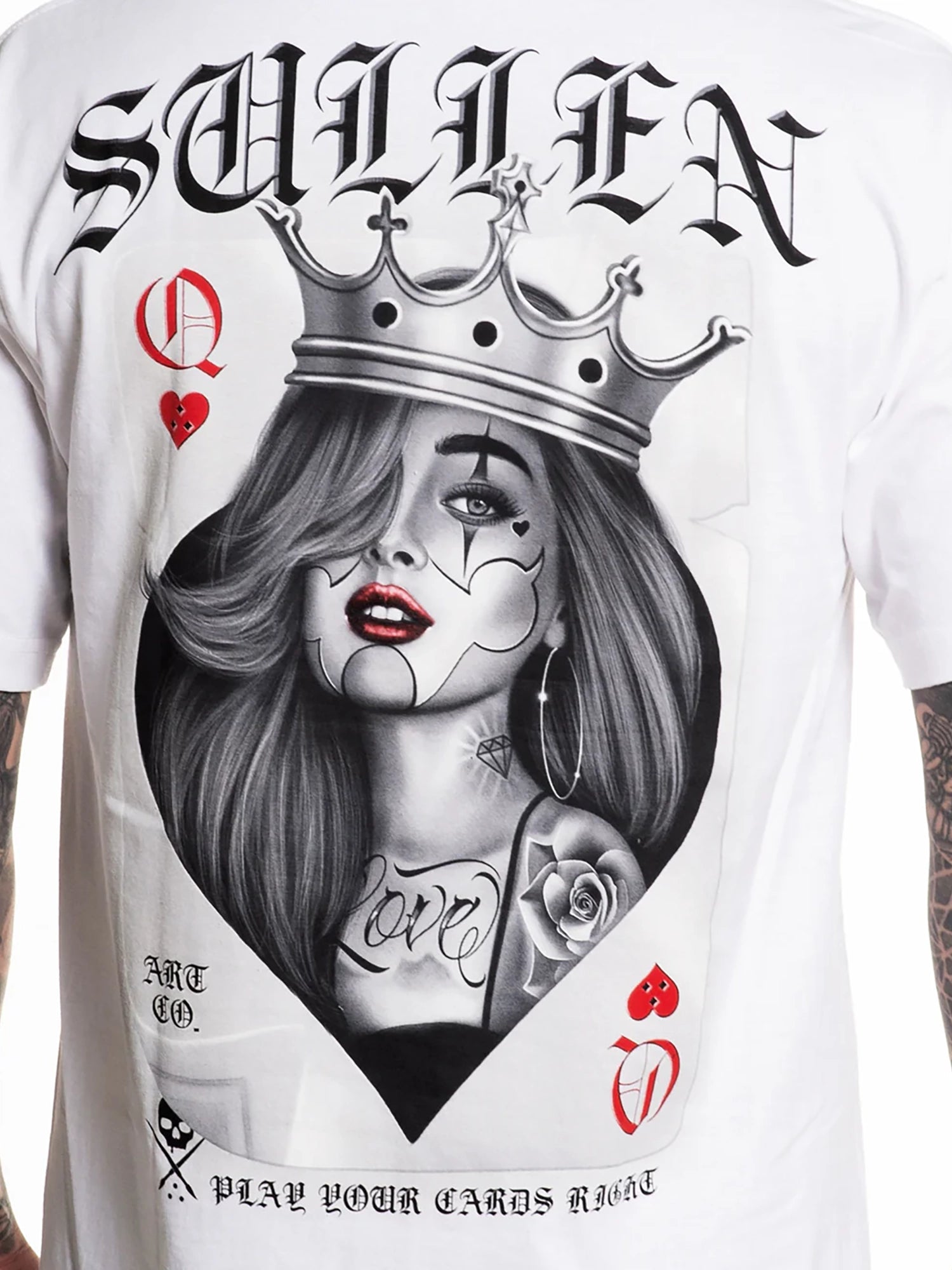 Sullen Men's Queen of Love Standard T-shirt