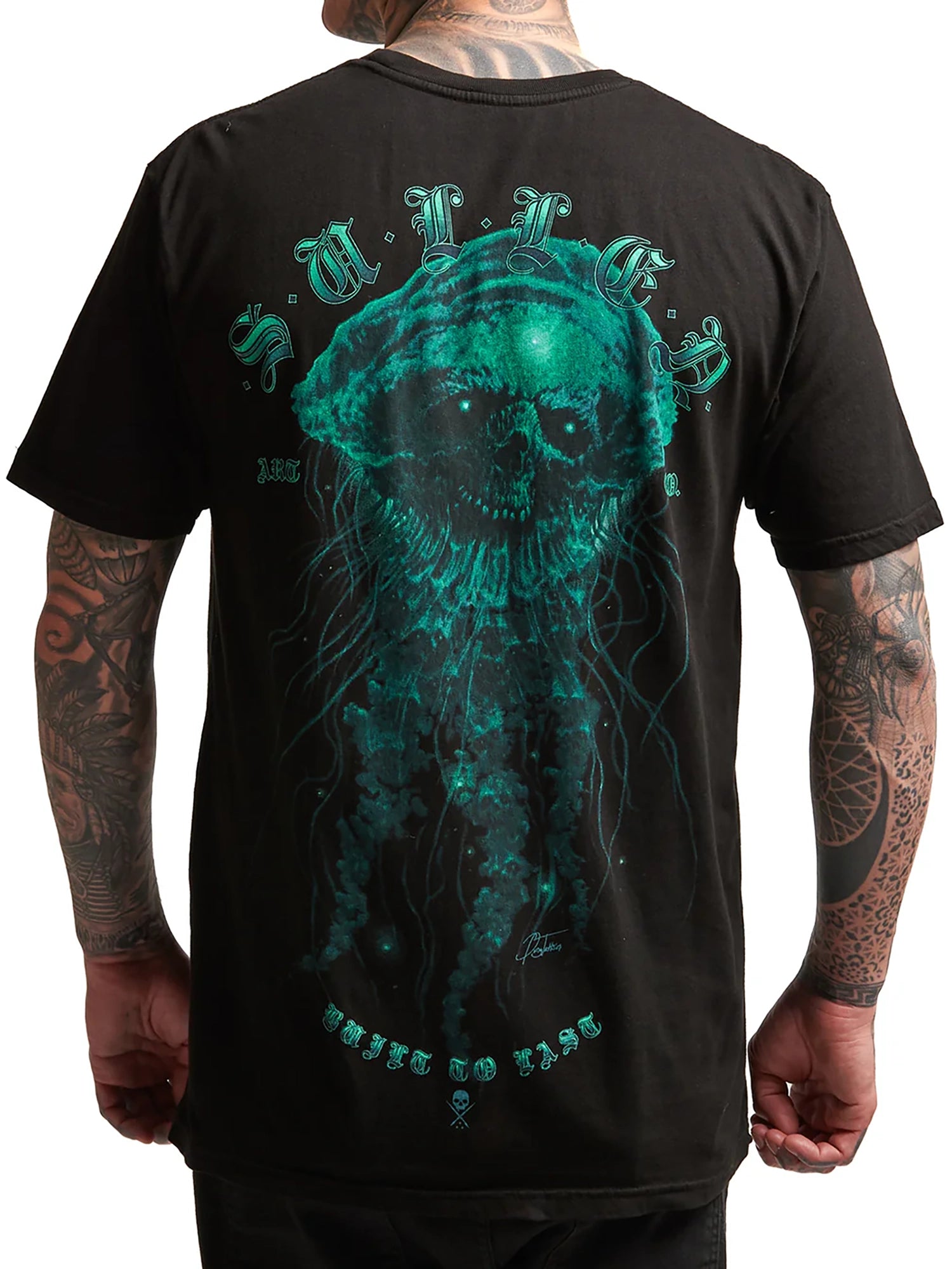 Sullen Men's Radiance Premium Graphic T-shirt - Jet Black by Sullen