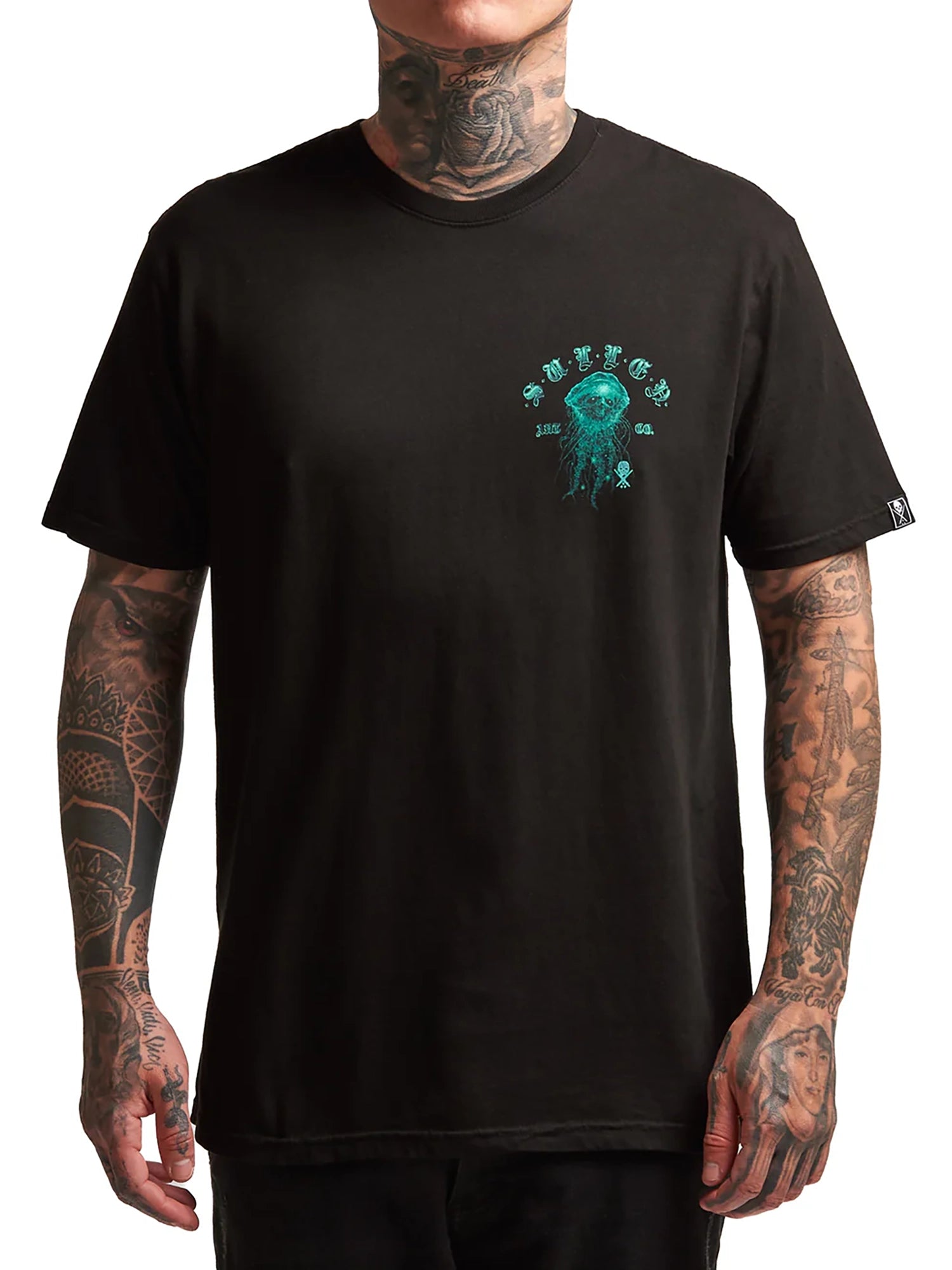 Sullen Men's Radiance Premium Graphic T-shirt - Jet Black by Sullen