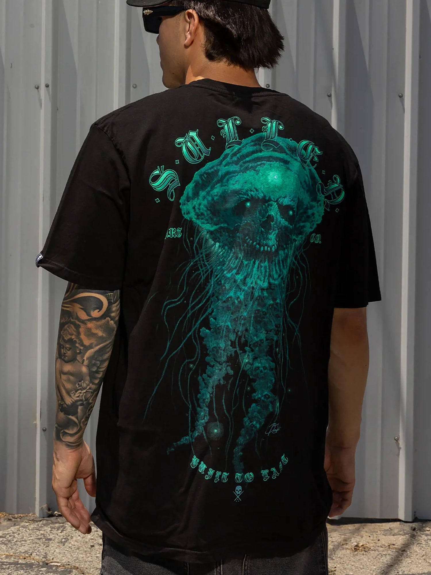 Sullen Men's Radiance Premium Graphic T-shirt - Jet Black by Sullen