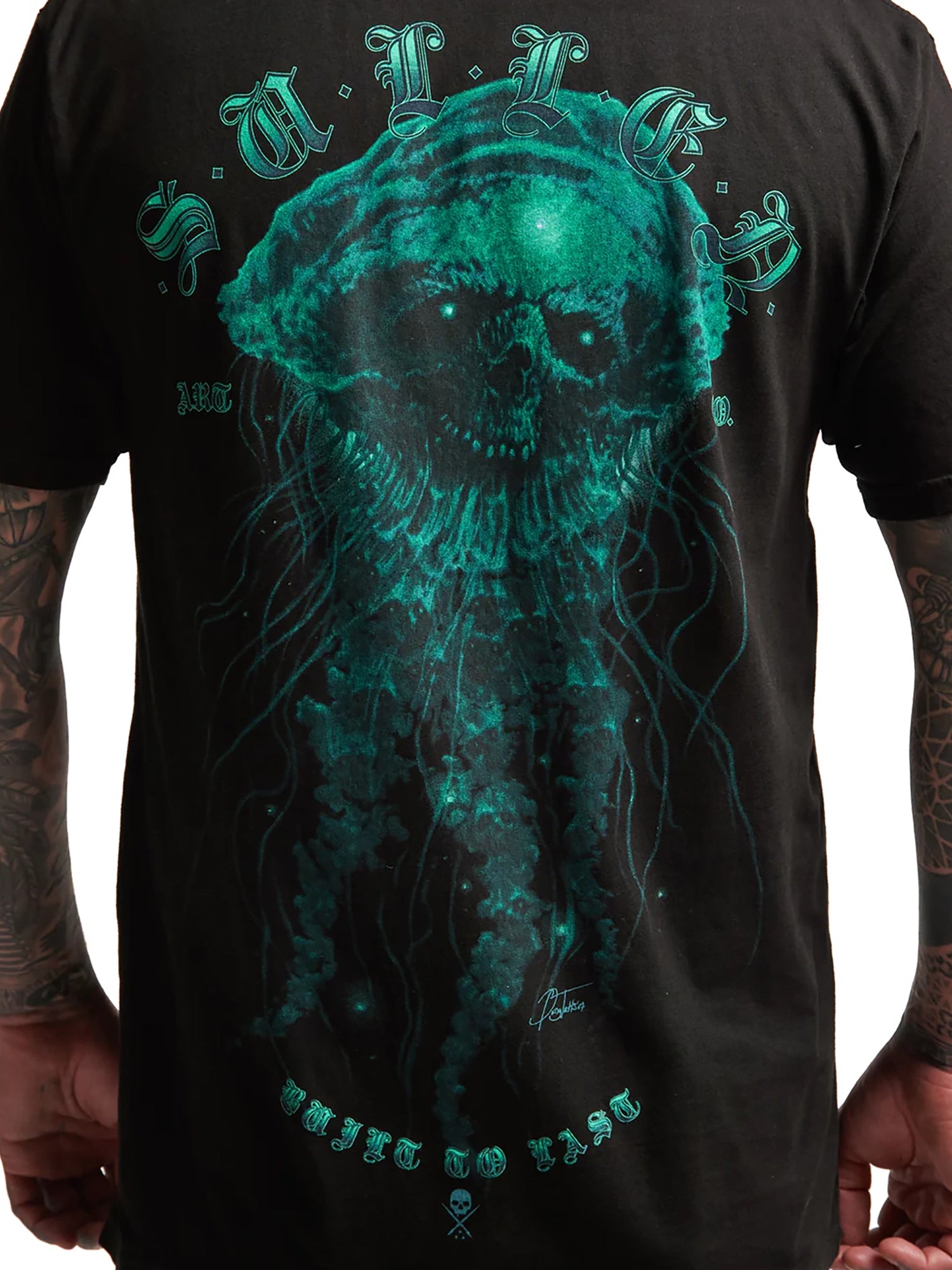 Sullen Men's Radiance Premium Graphic T-shirt - Jet Black by Sullen