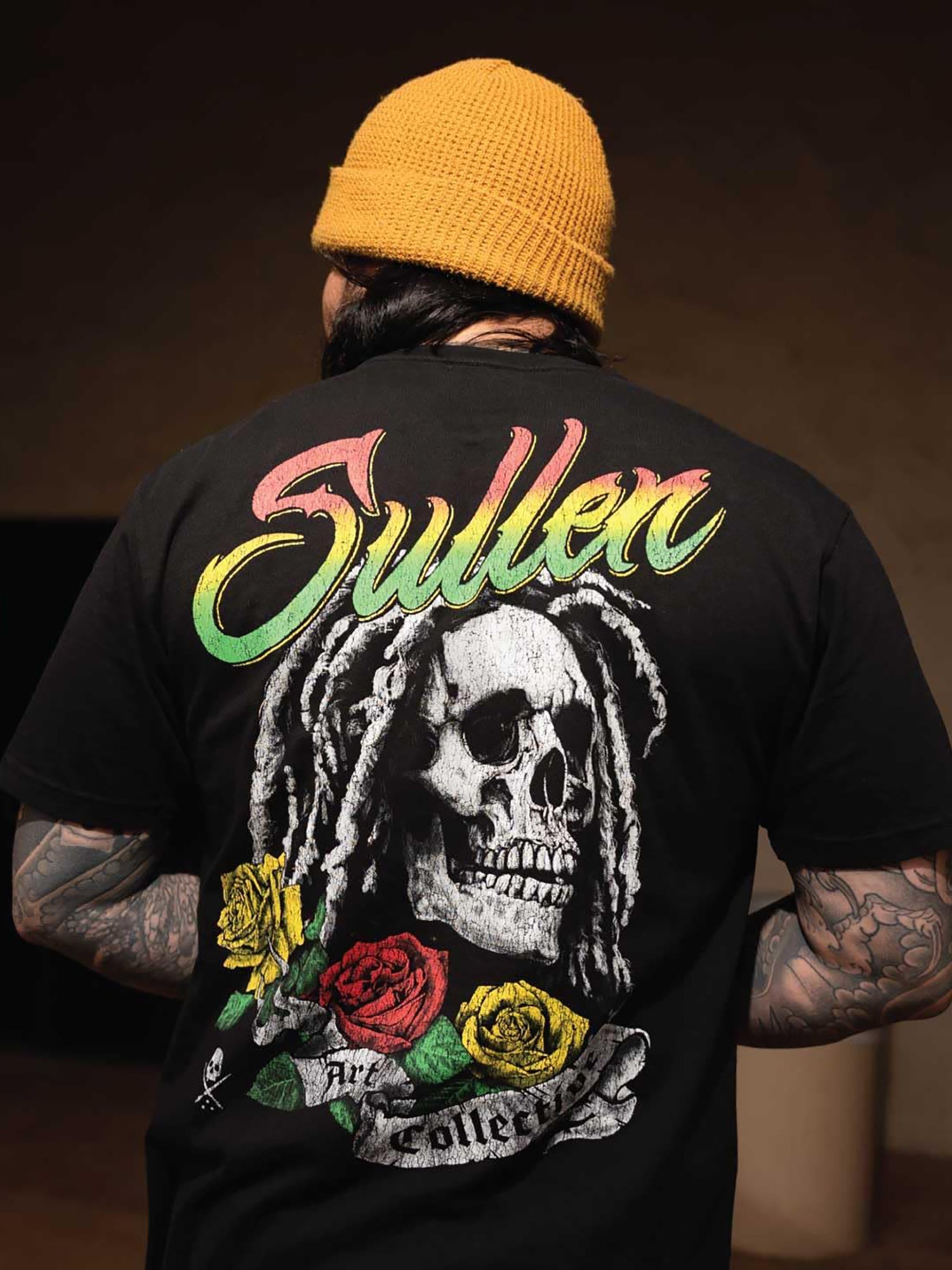 Sullen Men's Rasta Skull Premium T-shirt