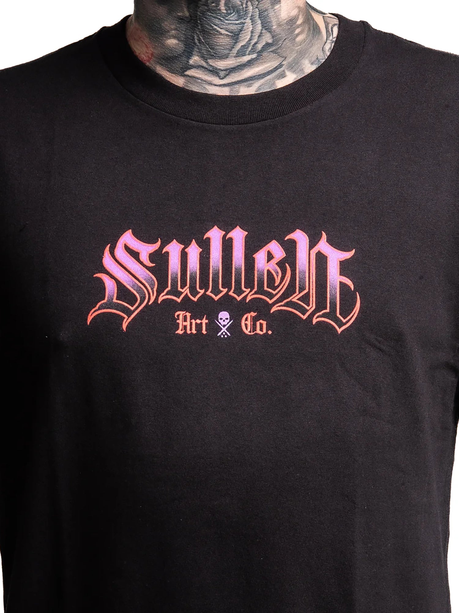 Sullen Men's Red Reaper Graphic Tee - Black by Sullen