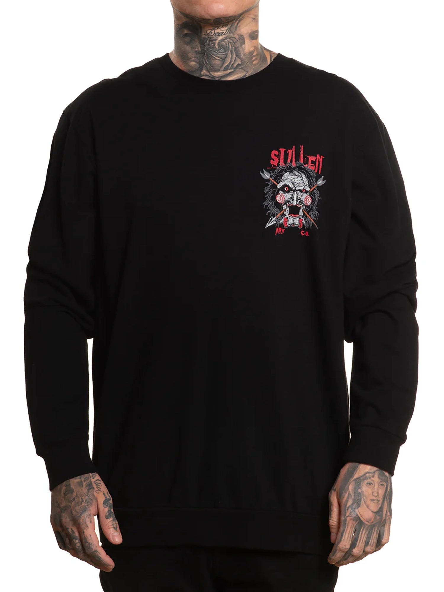 Sullen Men's Sawllen French Terry Long Sleeve Premium T-shirt