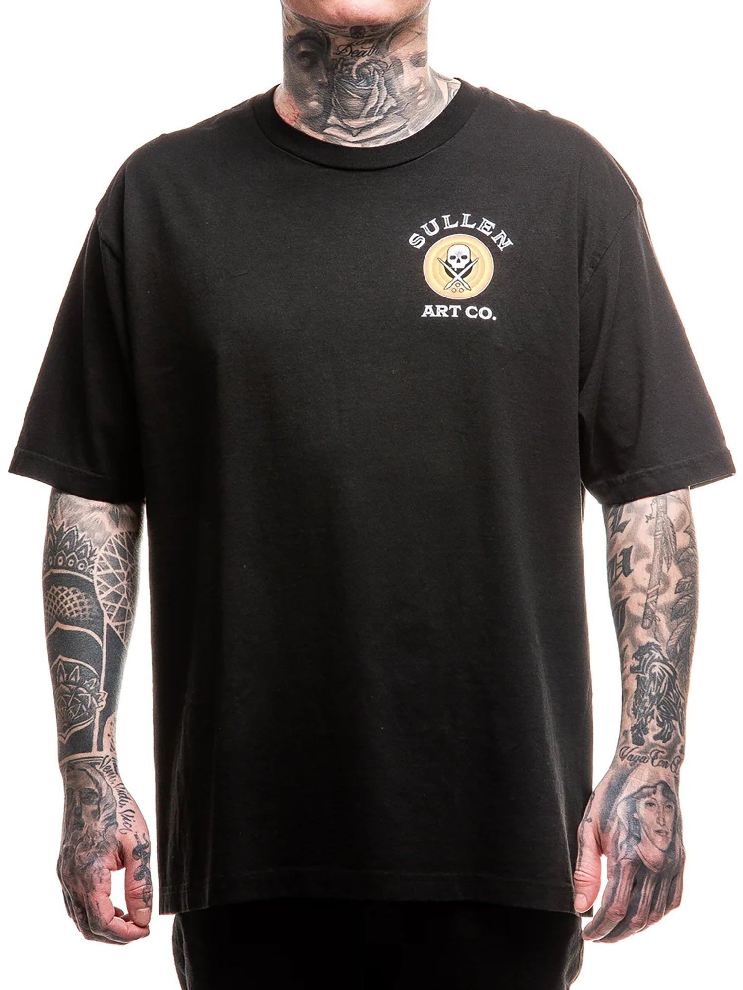 Sullen Men's Self Care "1 Ton" Relaxed Fit T-shirt - Jet Black