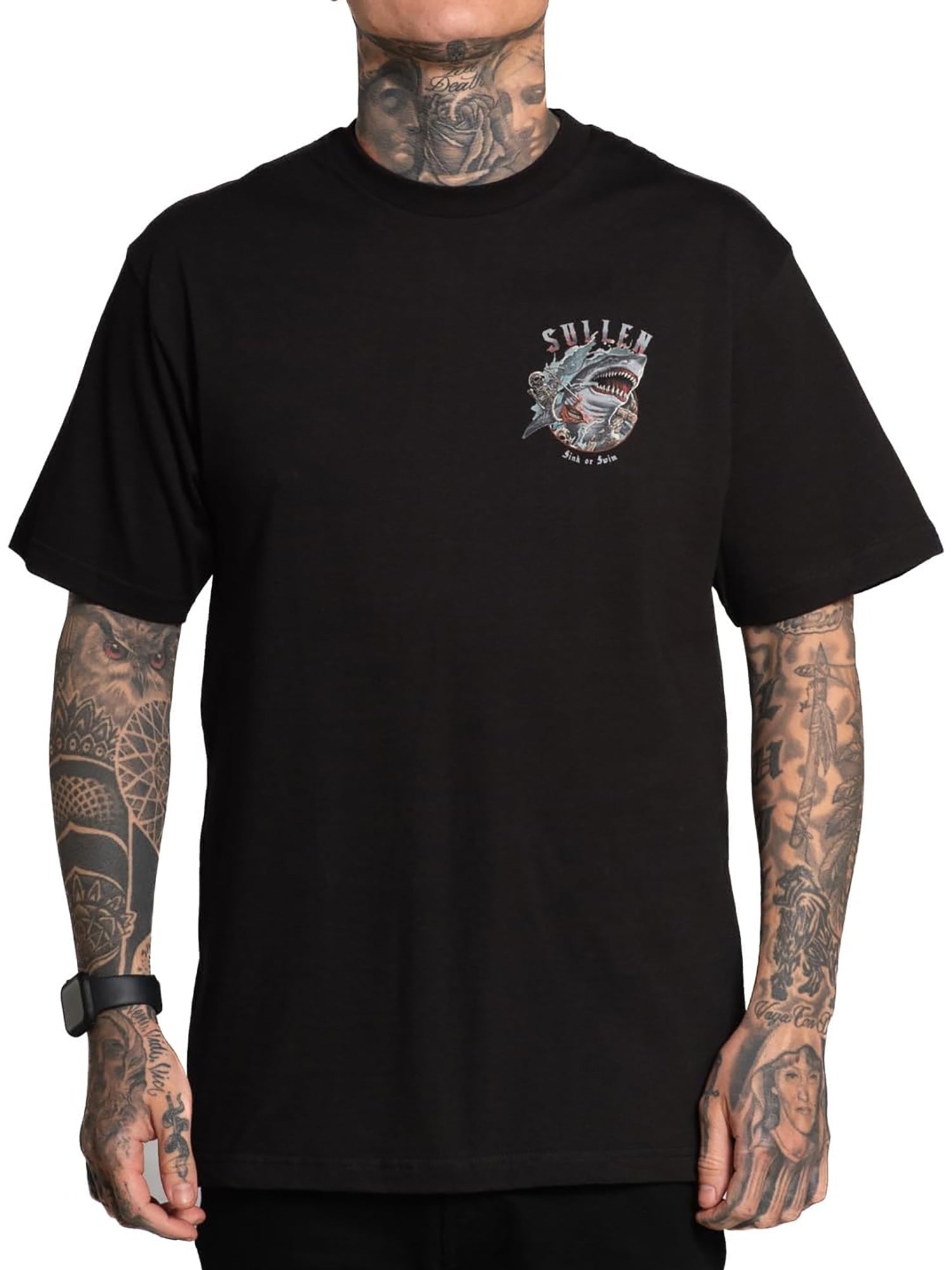 Sullen Men's Shark Battle Standard T-shirt