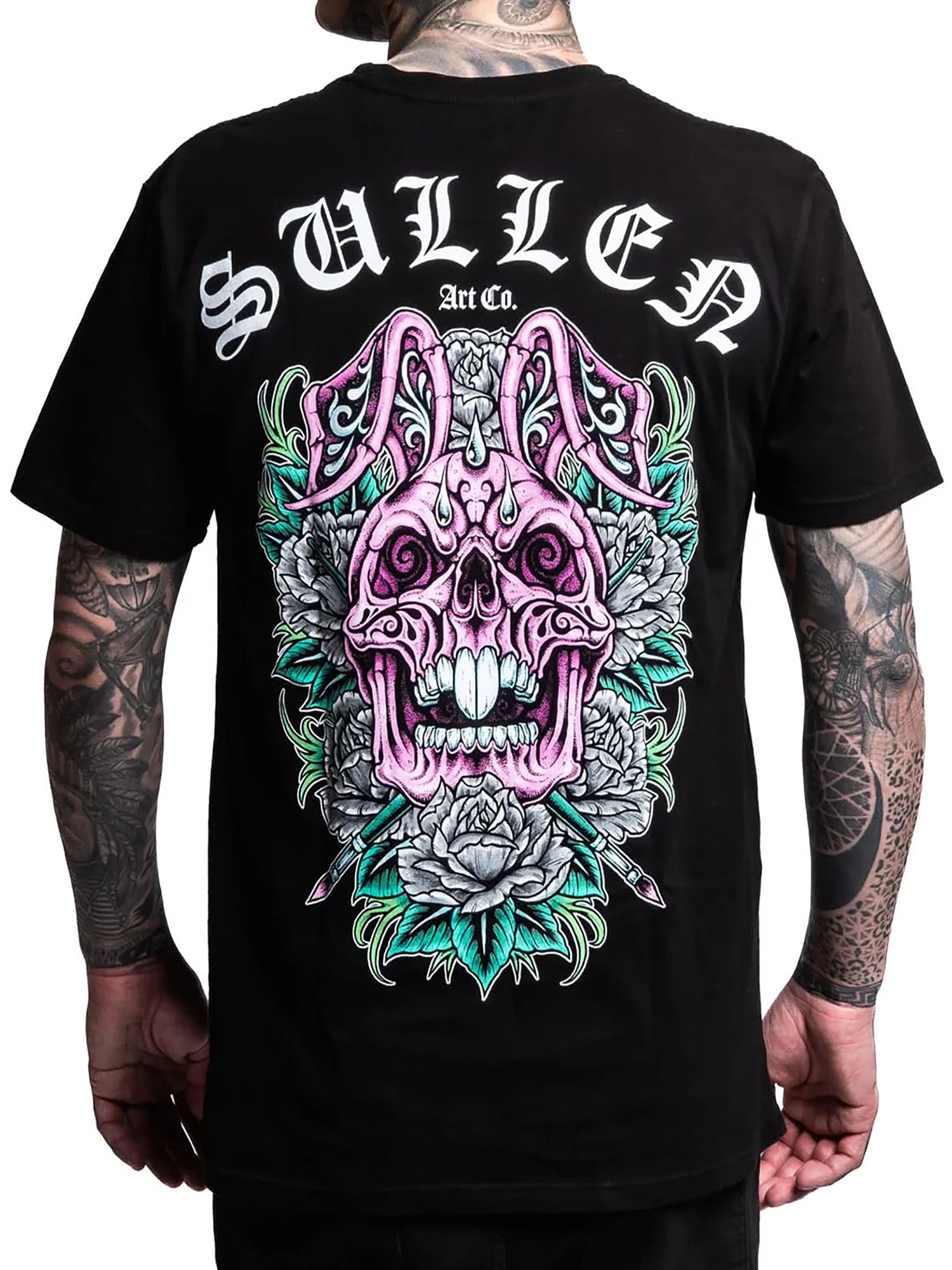 Sullen Men's Skull Bunny 26 Premium Graphic T-shirt