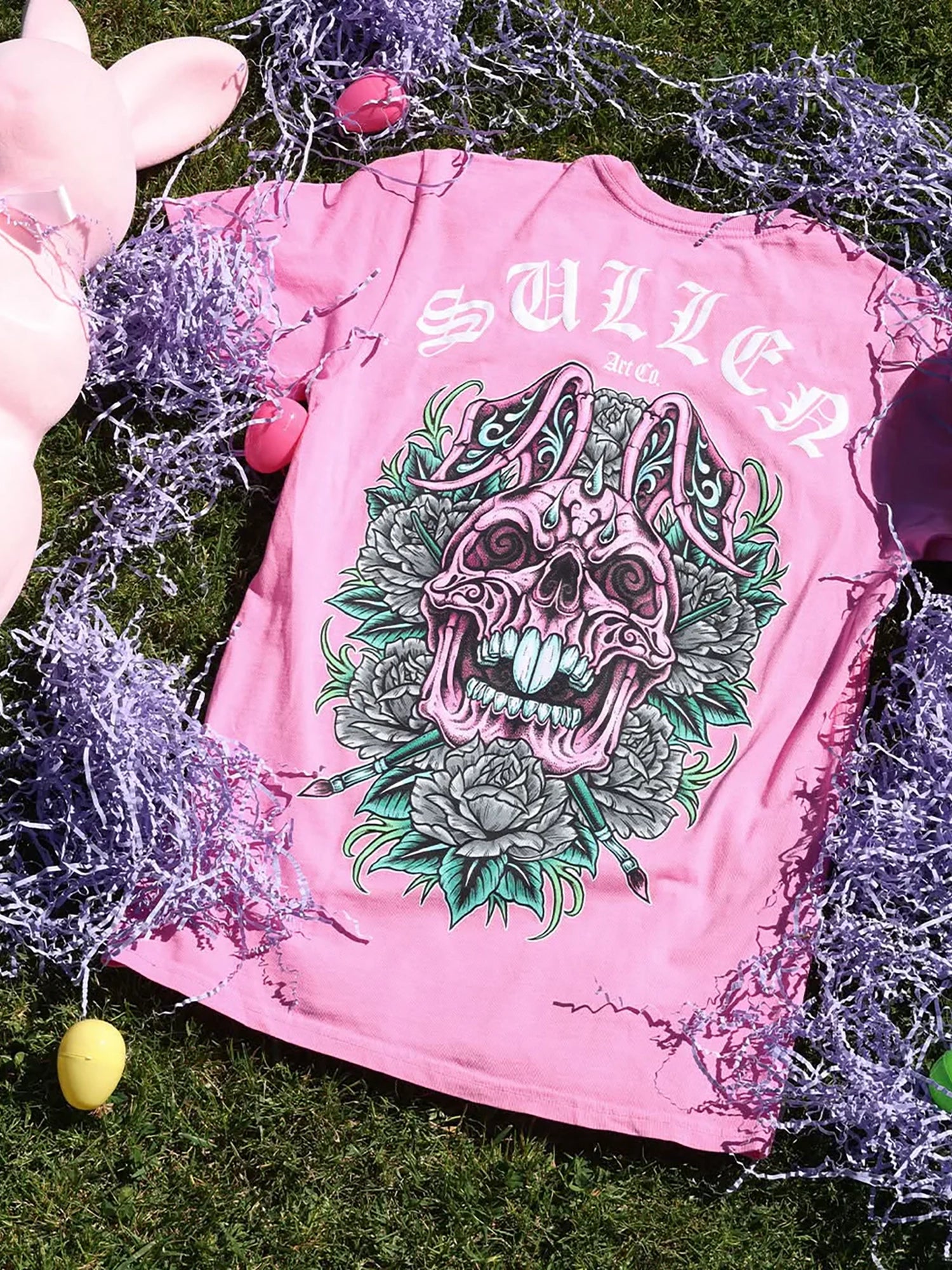 Sullen Men's Skull Bunny 26 Premium Graphic T-shirt