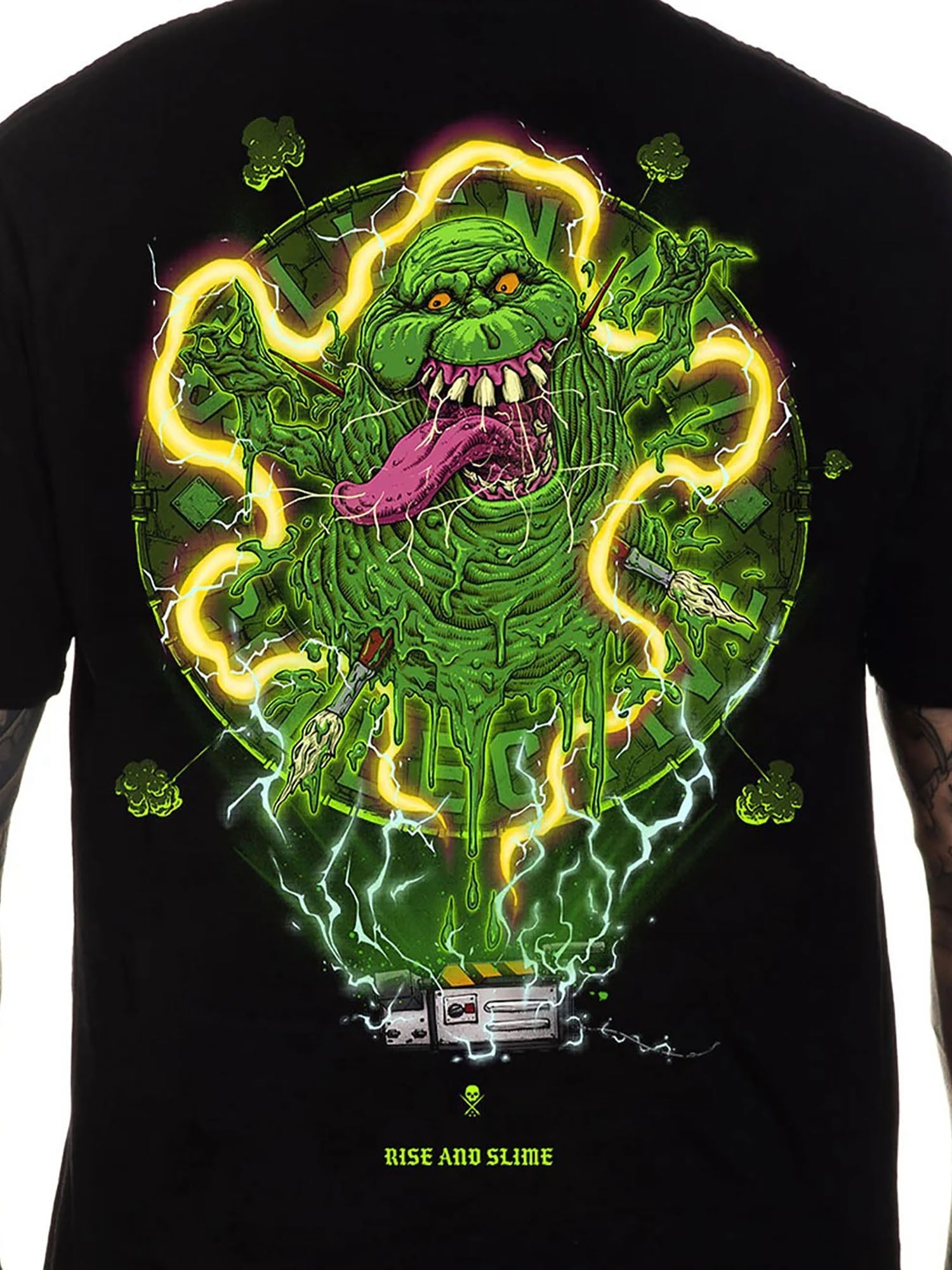 Sullen Men's Slimer Badge Premium T-shirt by Sullen