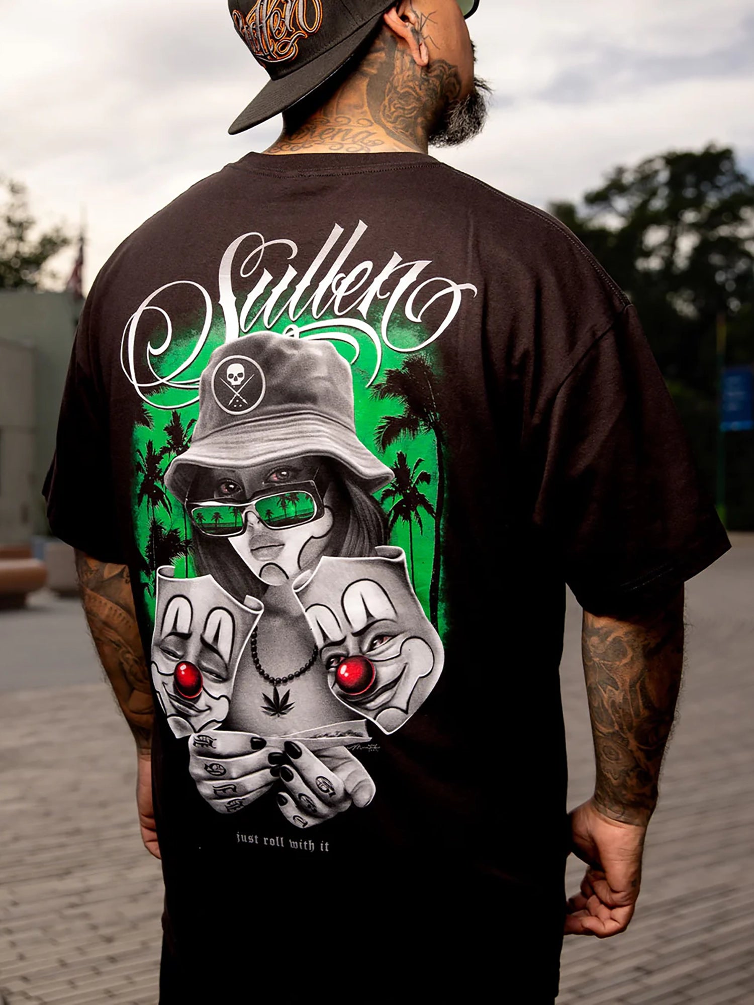 Sullen Men's Smile Now Smile Later Graphic Tee - Black by Sullen