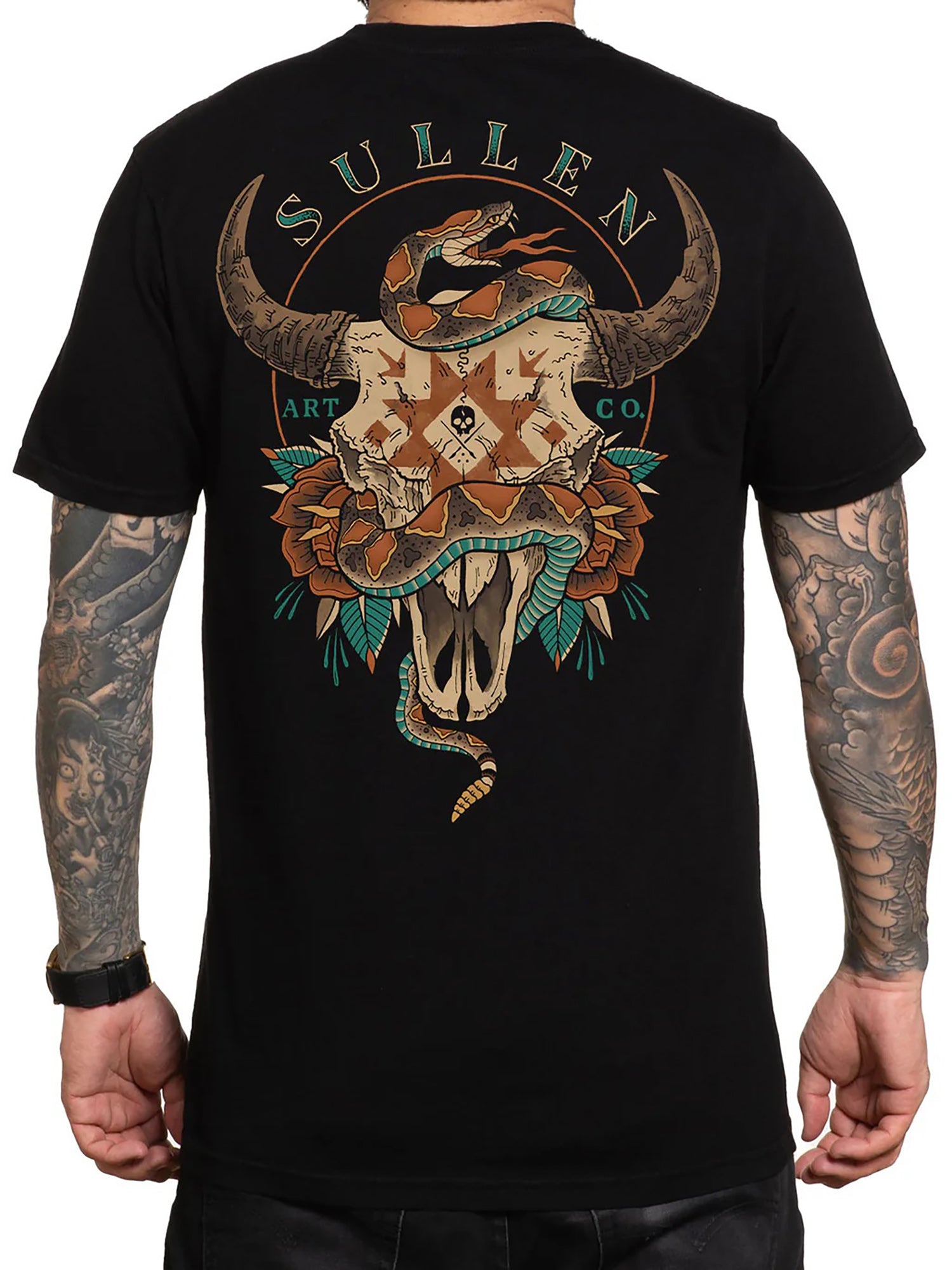 Sullen Men's Snake Bit Premium T-shirt