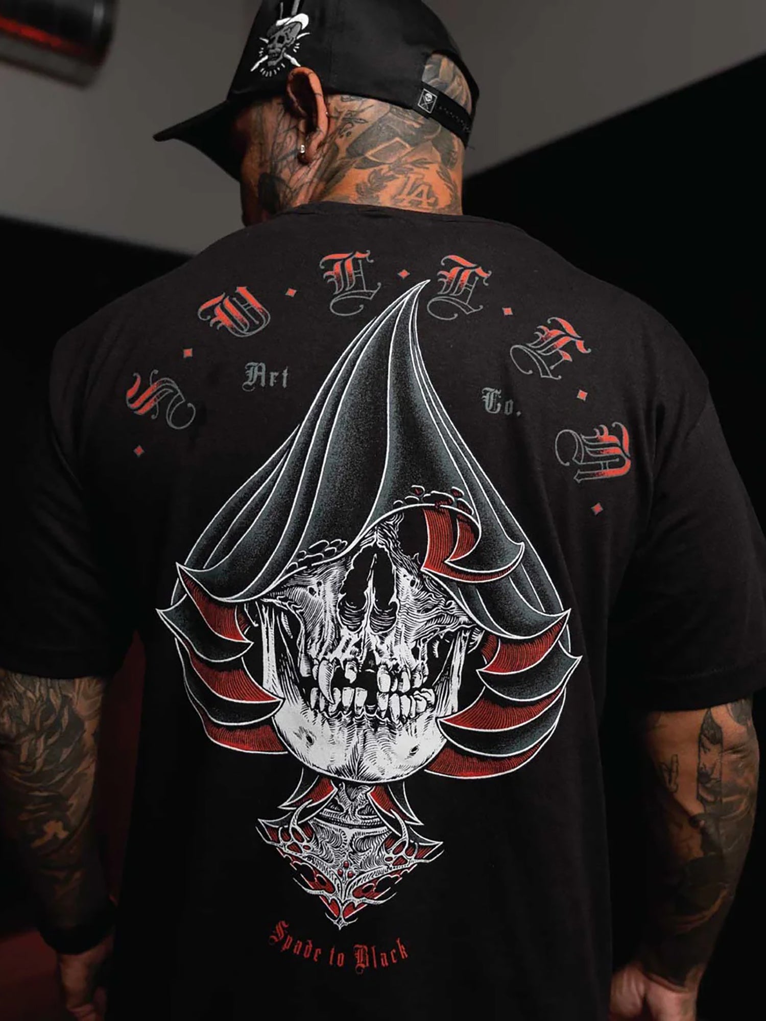 Sullen Men's Spade to Black Standard T-shirt