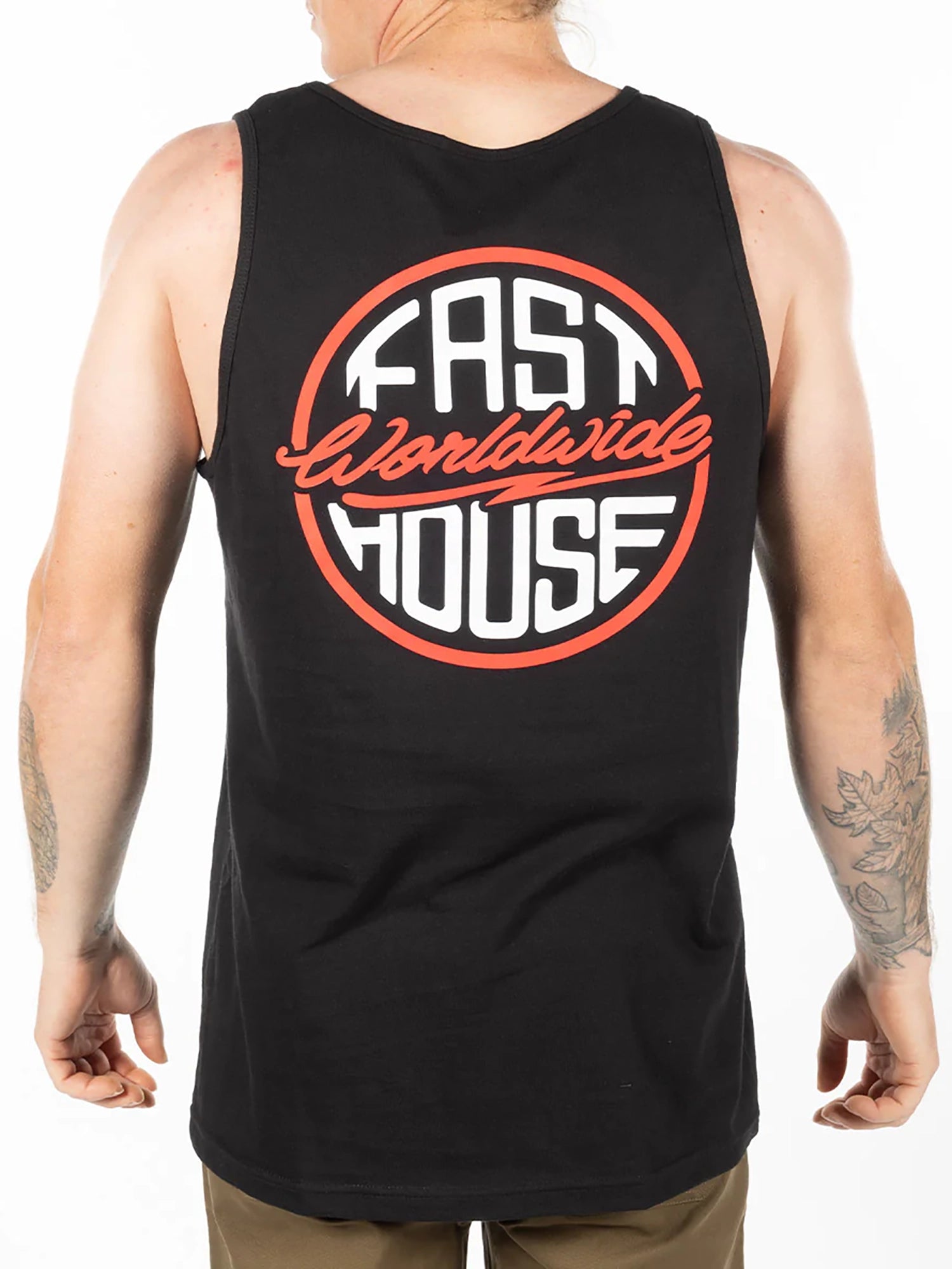 Fasthouse Men's Squall Graphic Tank Top - Black by FASTHOUSE