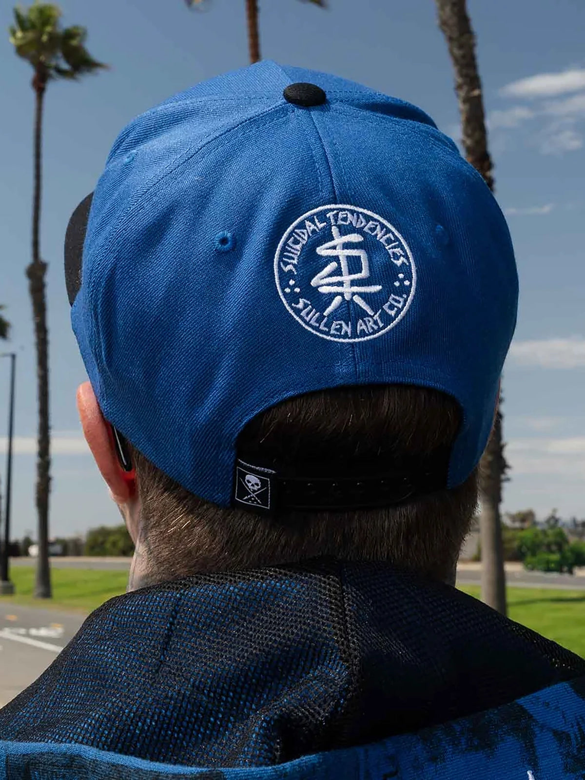 Sullen x Suicidal Tendencies ST Blastover Snapback Hat - Blue / Black