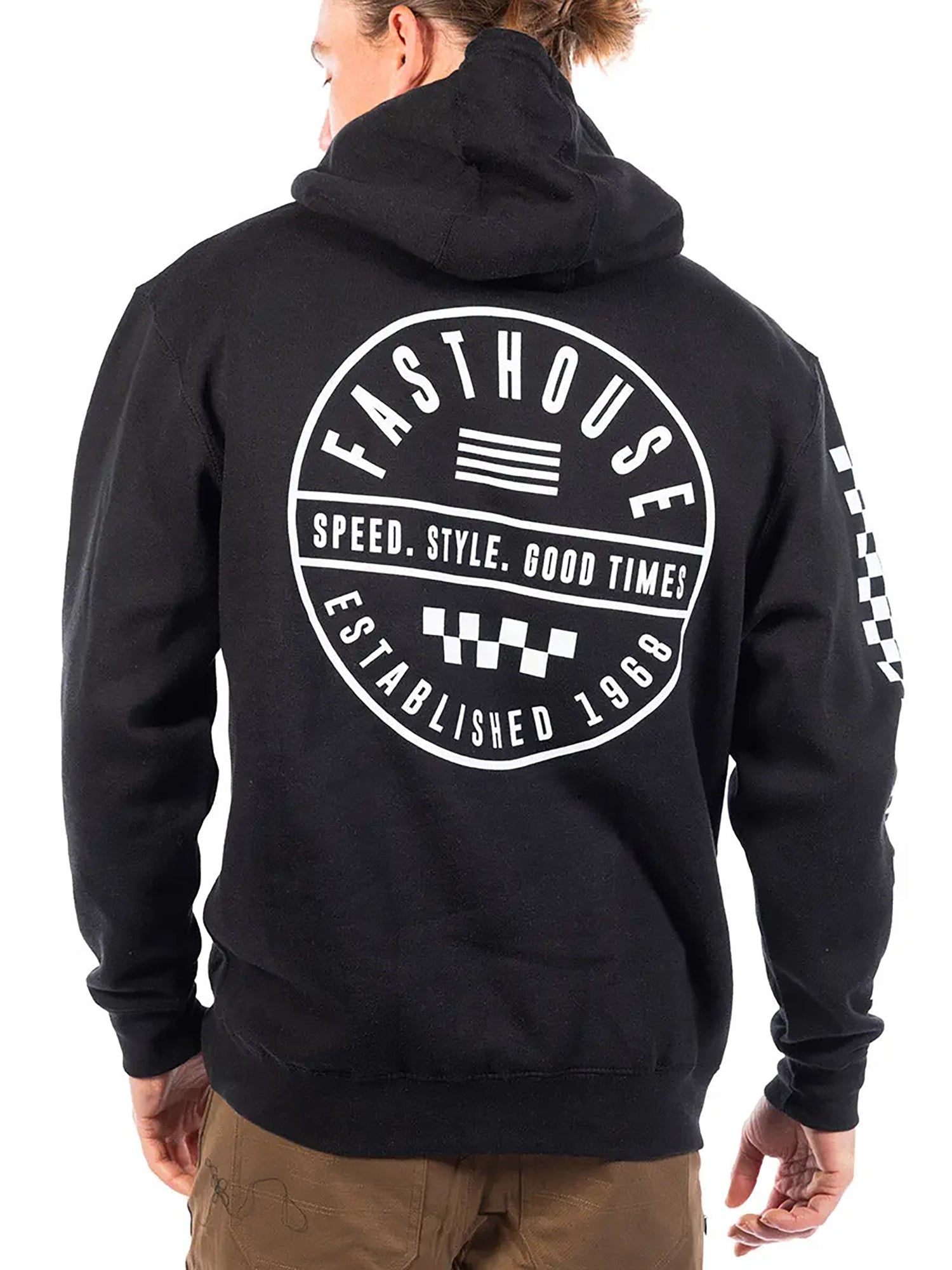Fasthouse Men's Statement Pullover Hoodie - Black by FASTHOUSE