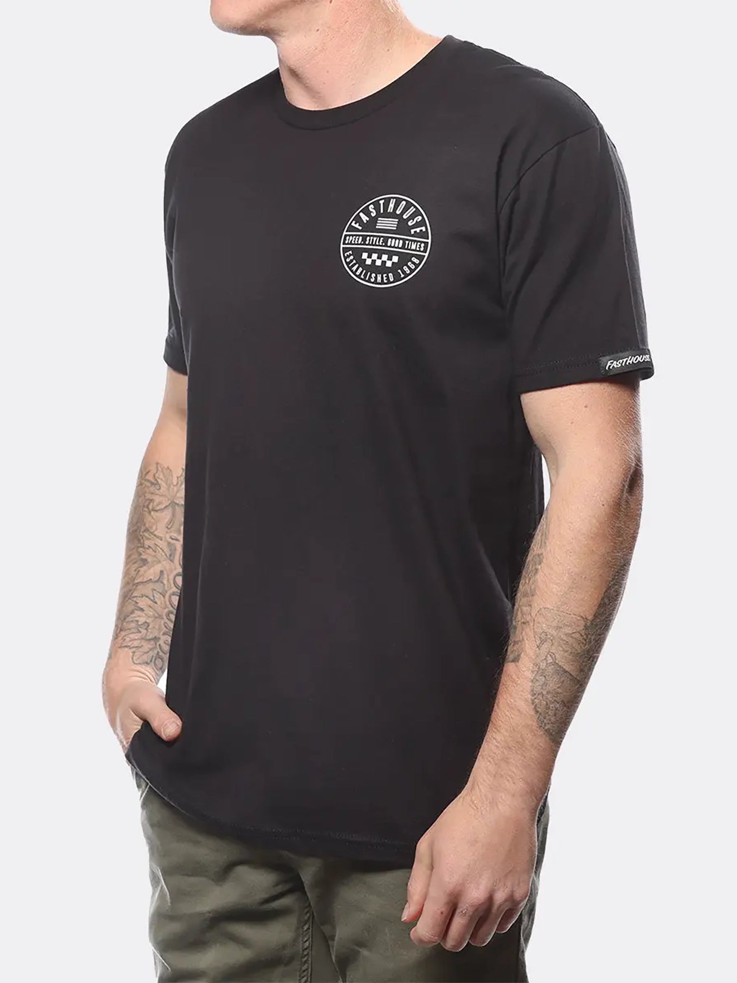 Fasthouse Men's Statement Graphic T-shirt - Black by FASTHOUSE