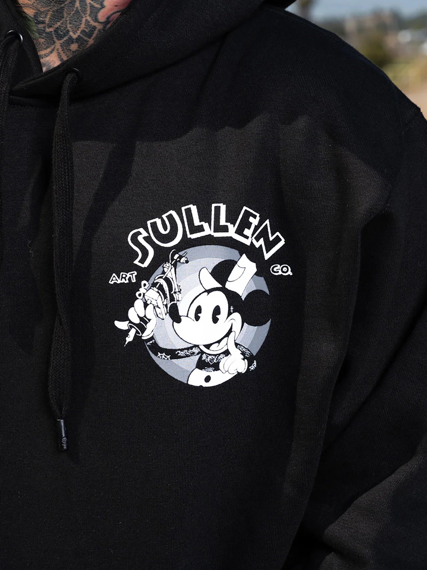 Sullen Men's Steamboat Sullie Pullover Hoodie - Black