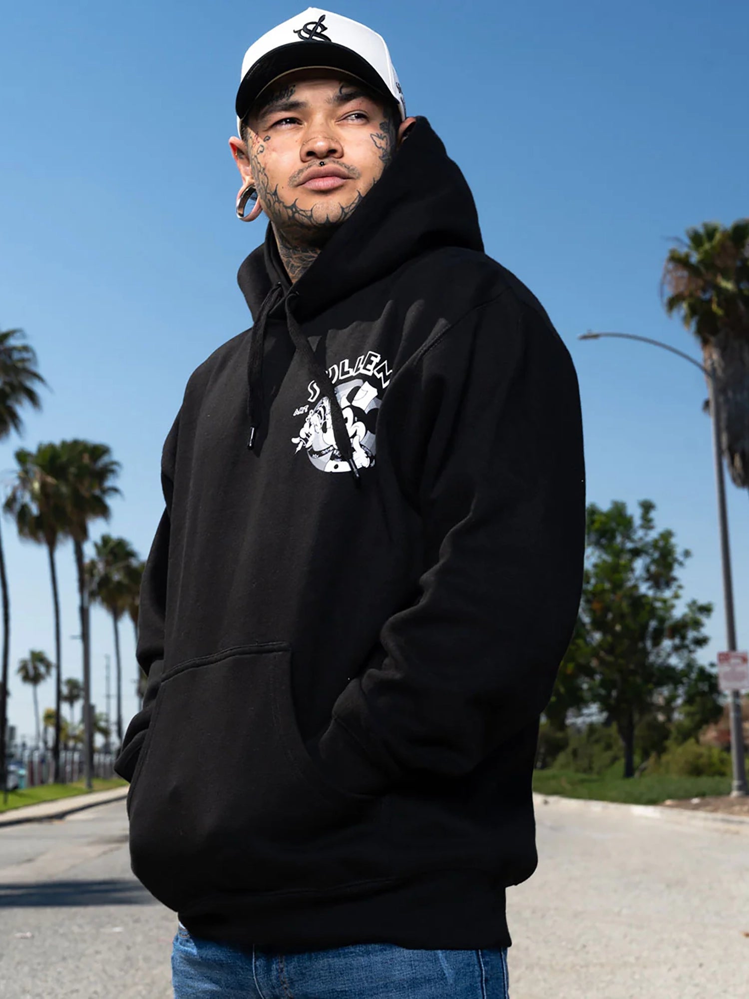 Sullen Men's Steamboat Sullie Pullover Hoodie - Black