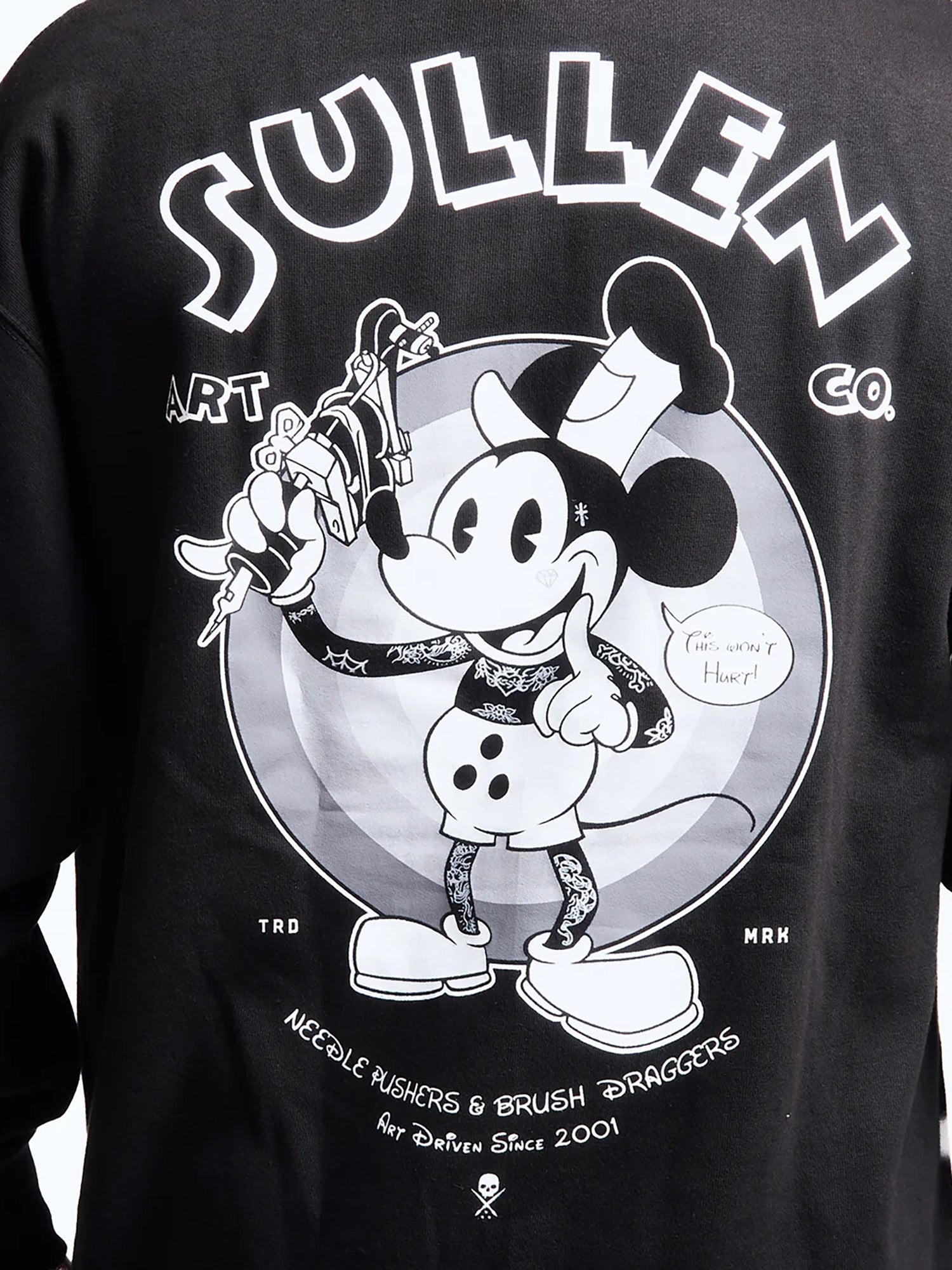 Sullen Men's Steamboat Sullie Pullover Hoodie - Black