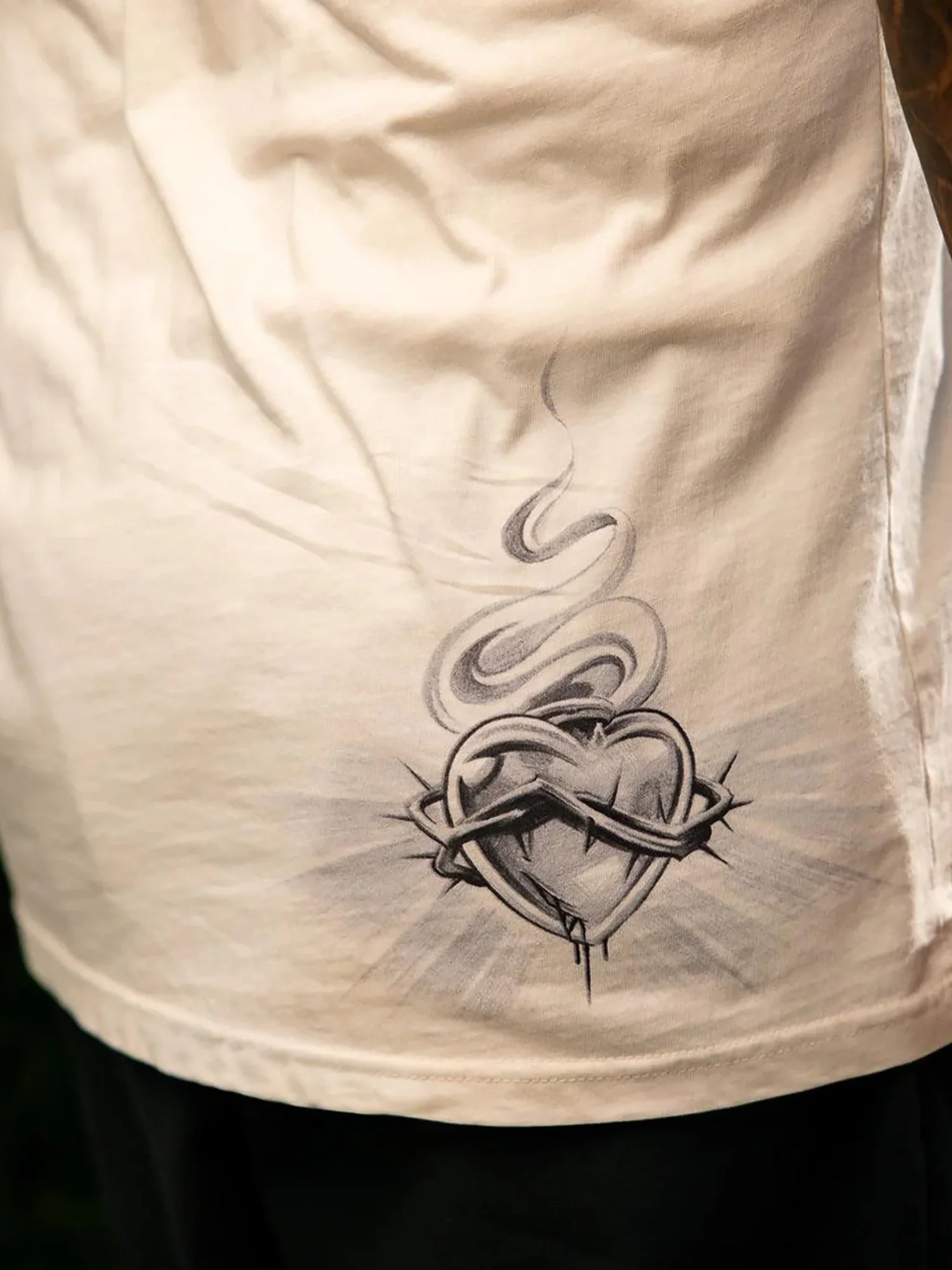 Sweet Payasa premium tee back lifestyle view