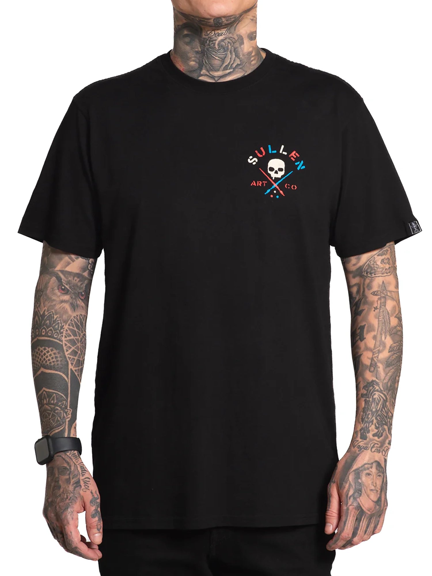 Sullen Men's Tastes Like Freedom Premium T-shirt - Jet Black