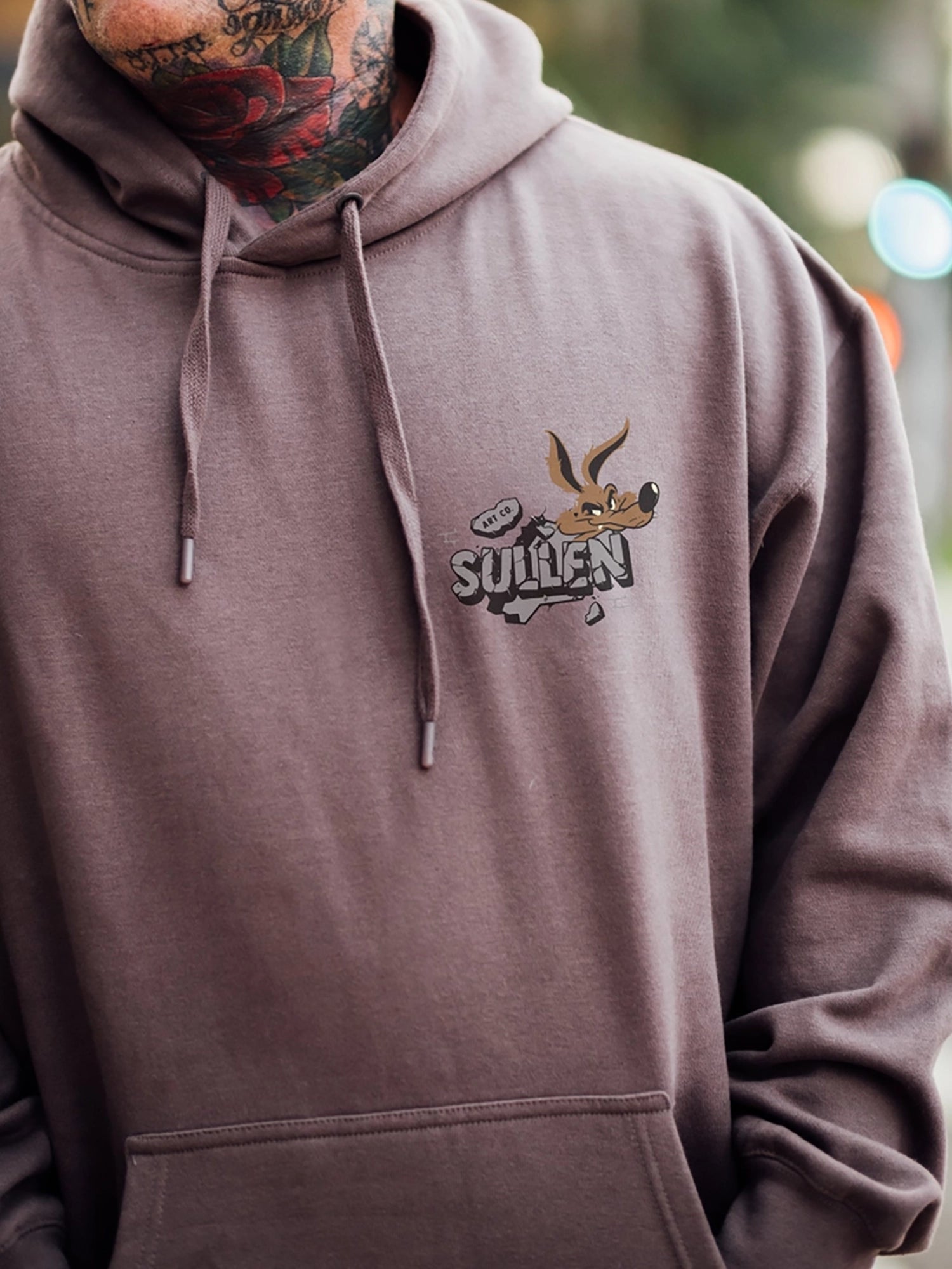 Sullen Men's Tattoo Removal Pullover Hoodie by Sullen